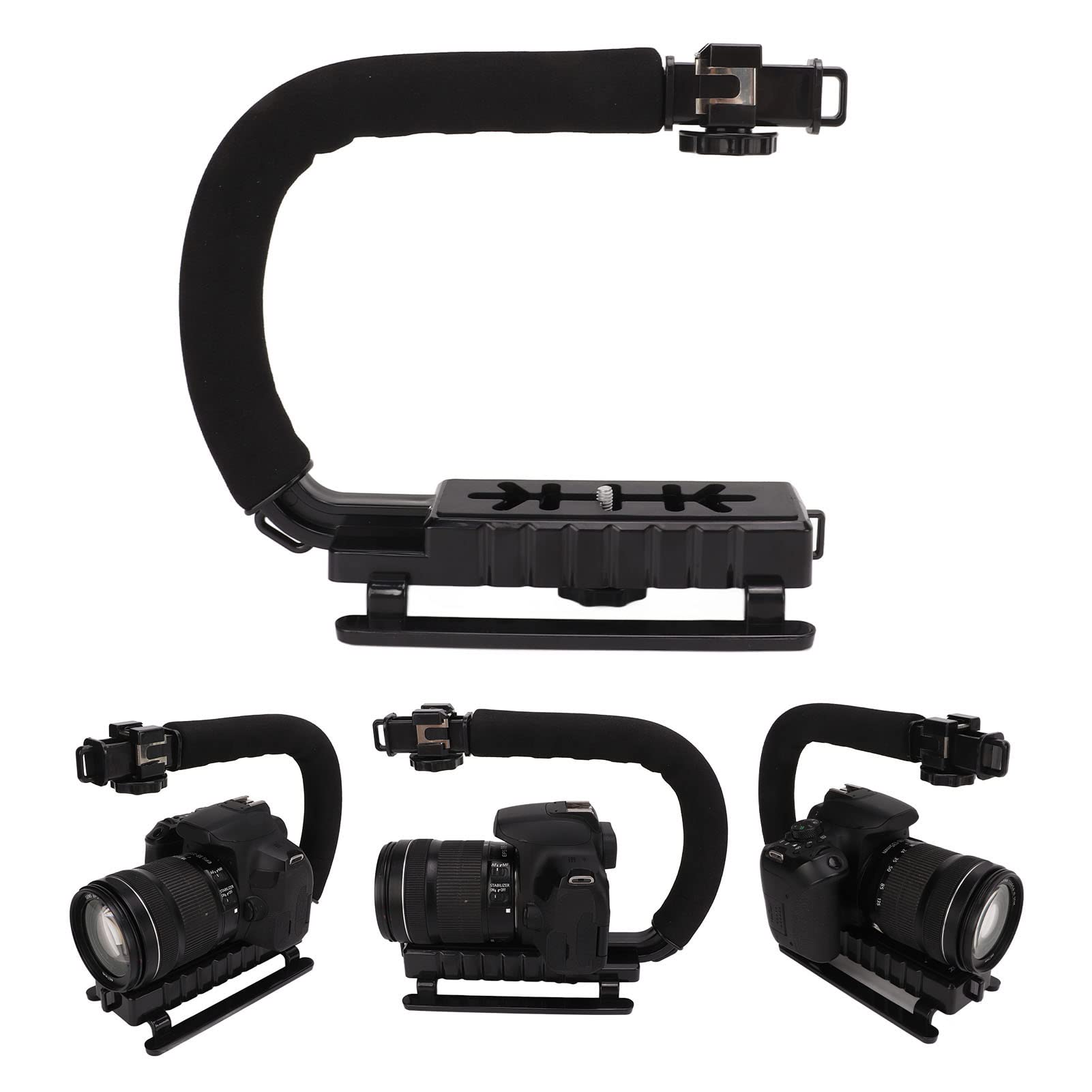 Ritoeasysports Video Camera Grip Handheld Photo Stabilizer Camera Action Stable Handle Portable Camera Holder Photo Micro Movie Accessories
