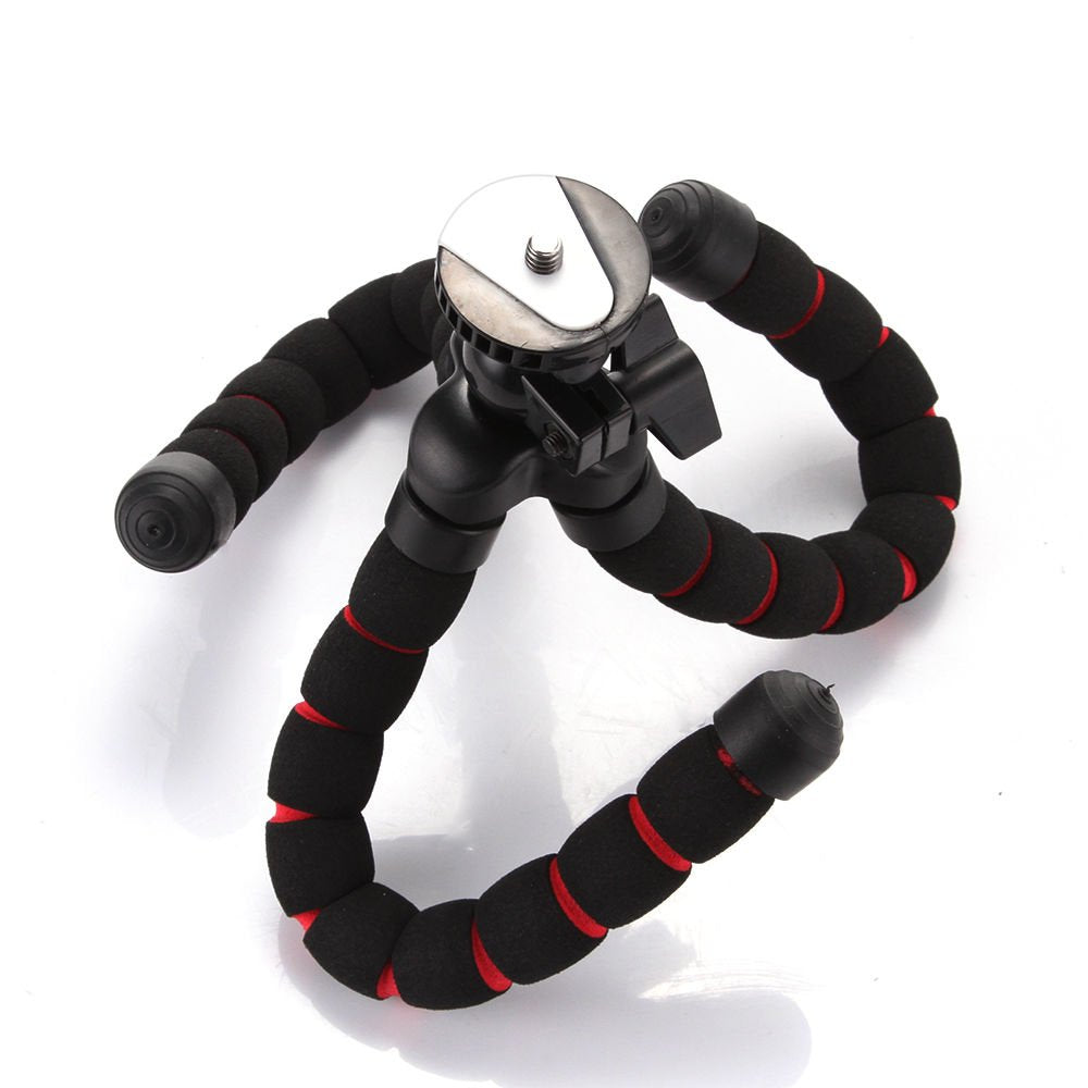 Focusfoto Octopus Flexible Portable Tripod Stand 1/4'' Screw Mounting For Camera Digital Dv Action Camera Dslr Medium Size
