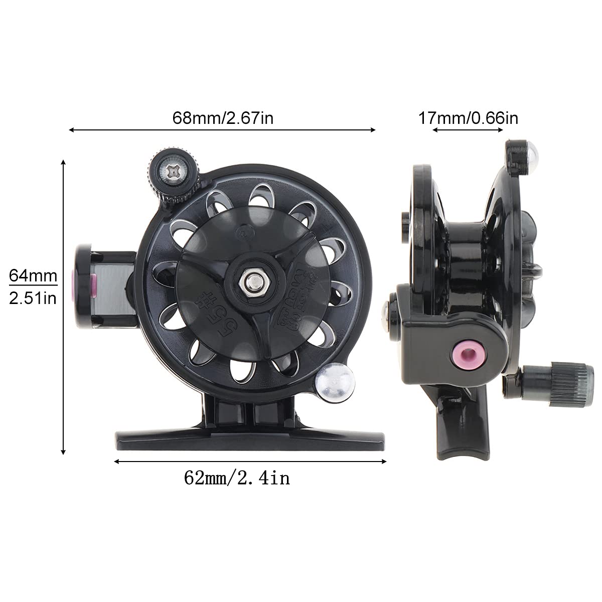 Origlam Fishing Reel - High Speed Spinning Reel, Light Weight, Ultra Smooth