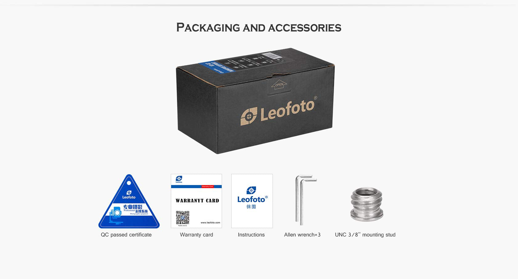Leofoto Vd-02 Monopod Base Support System, Ground Tripod, 3/8 Mounting Screw