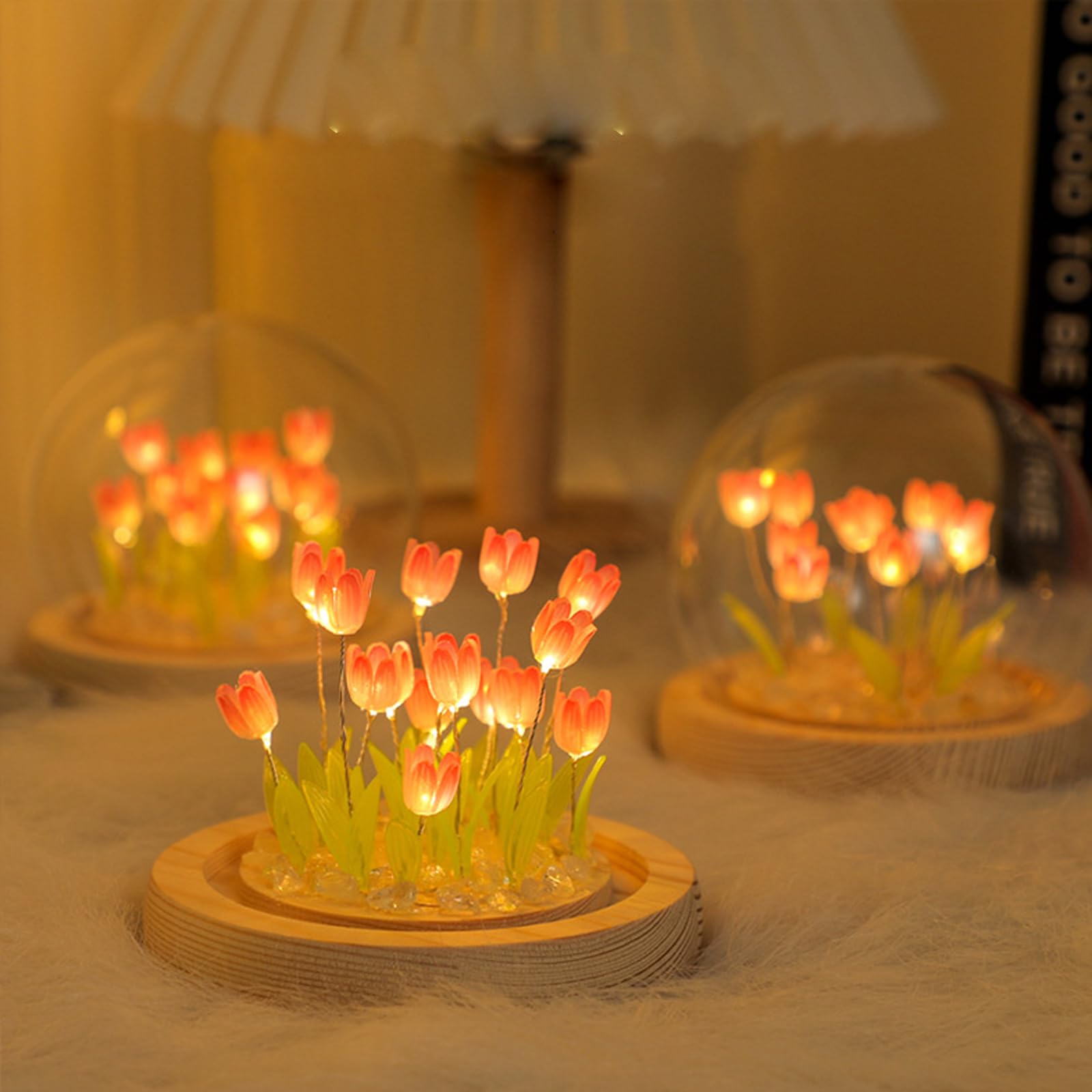 Xlmjdzq Mothers Day For Mom,Forever Rose Flower Lamp,Table Lamp With Usb Interface, Rose Artificial Flowers For Room Decor Aesthetic,Unique Romantic Birthday For Mom From Daughter.