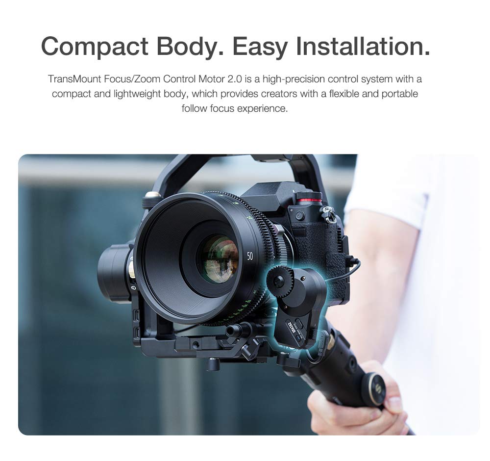 Zhiyun Cmf-06 Transmount Servo Follow Focus/Zoom Controller For Weebill S/Crane 3/Crane 3S/ Crane 2S Gimbal Handheld Stabilizer