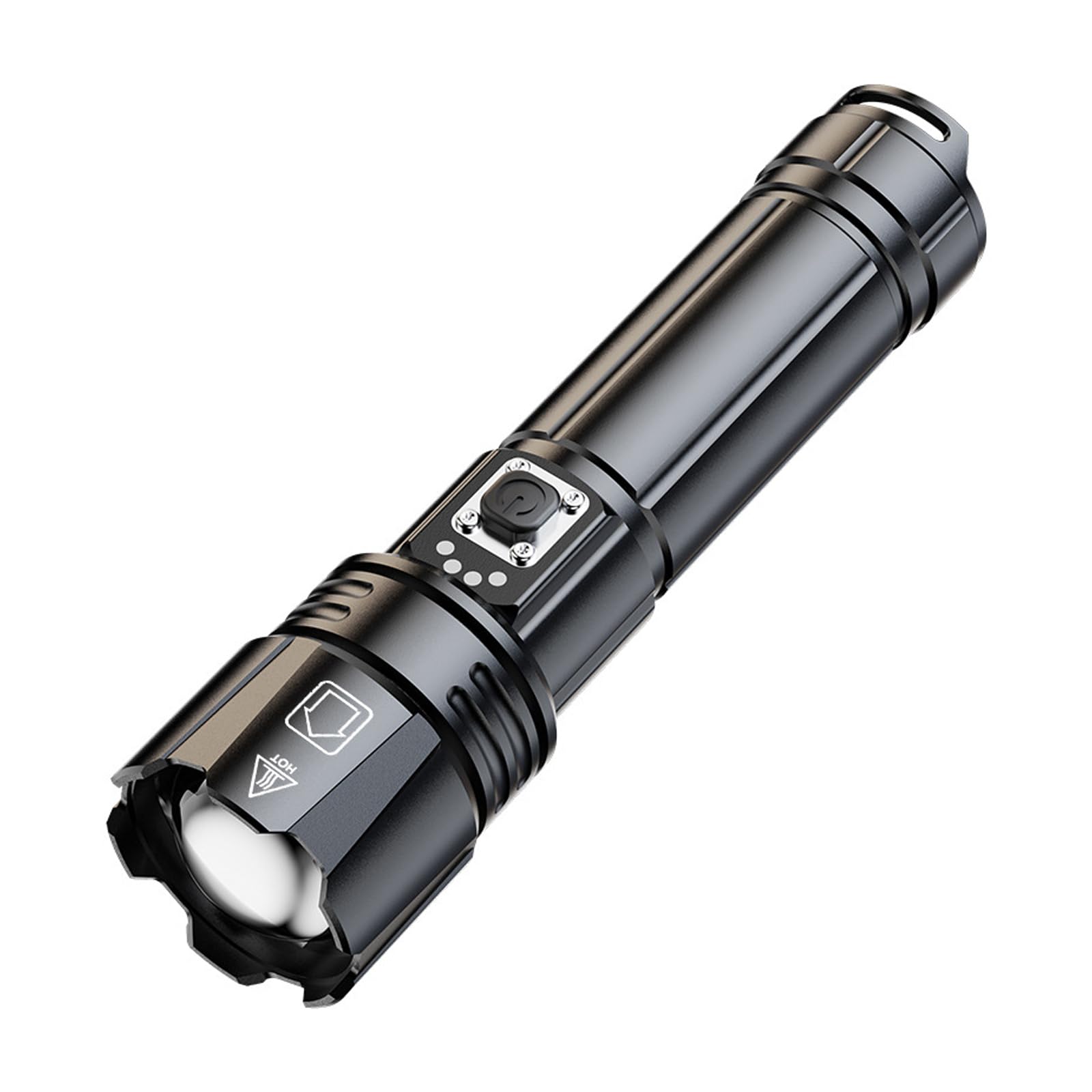 Pero Pero Led Torch Rechargeable Flashlight With High Lumens, High Powered Torches, Powerful Handheld Tactical Flashlight For Emergency Camping Hiking 