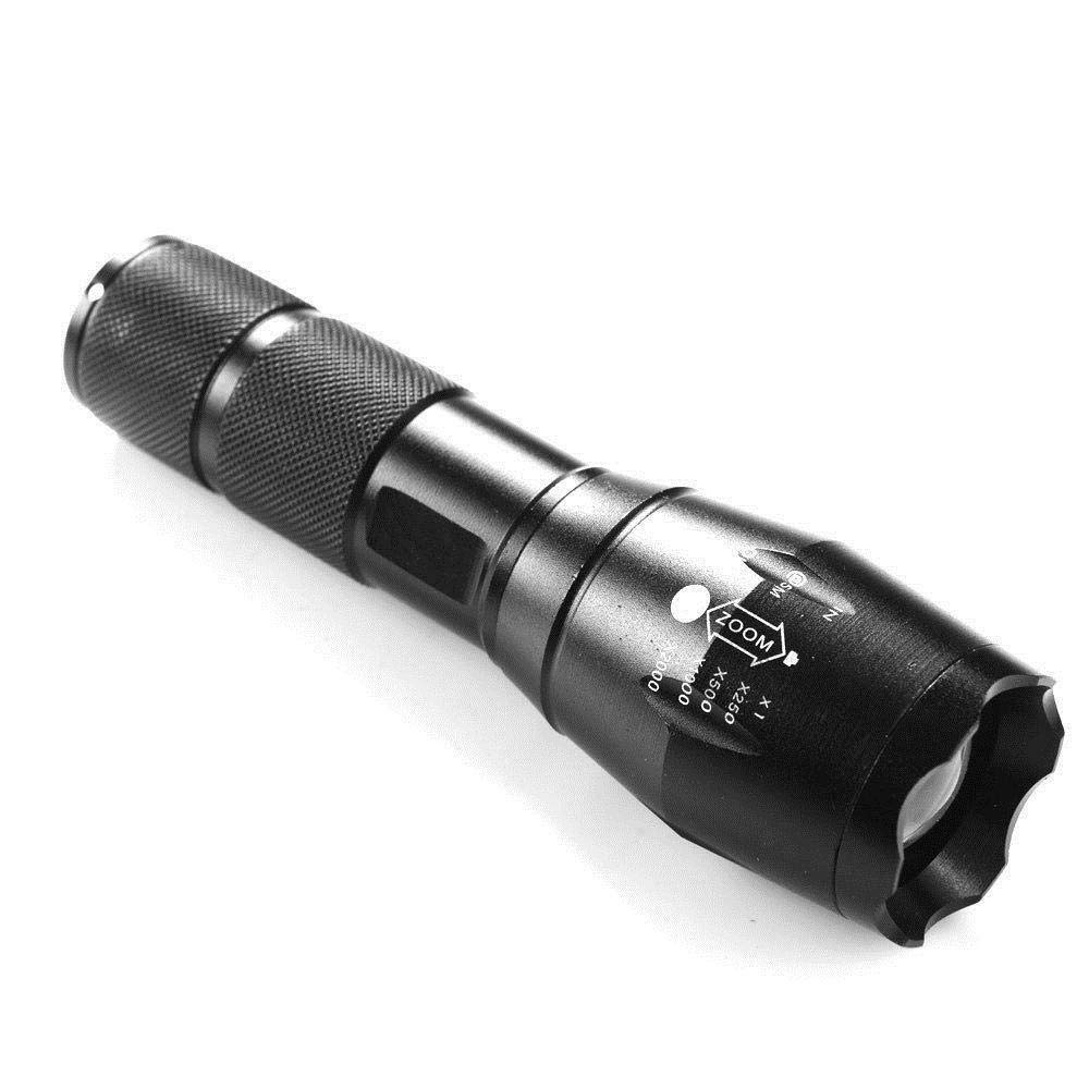 Oxiqmart Us 10000Lm Zoomable Led 18650/Aaa Flashlight Focus Torch Zoom Lamp Light