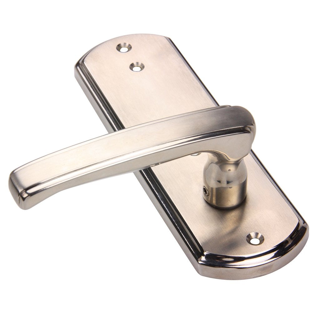 Megaflint Keyless Mechanical Combination Door Lock Digital Code Keypad Security Entry Door Stainless Steel 304 Not Deadbolt (Only For The Left Handed Door Opens Inward) … (Right Handle)