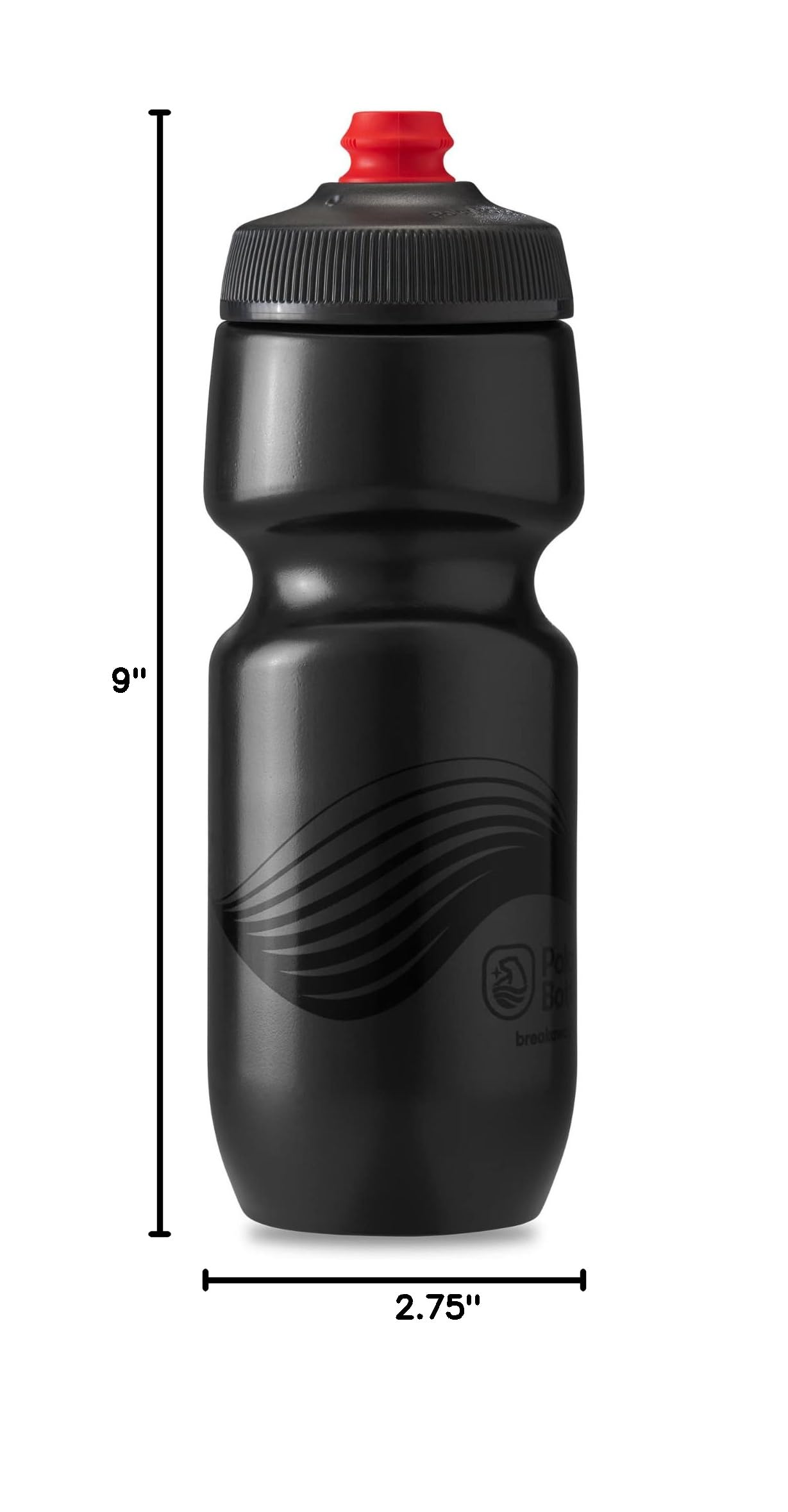 Polar Bottle Breakaway Single Wall By Hydrapak (20Oz, 24Oz, 30Oz) --, Cycling