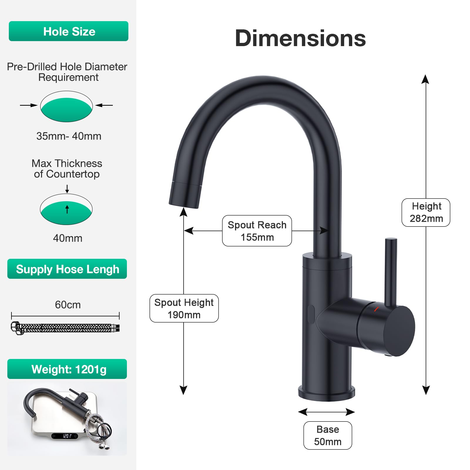 Crea Touchless Bar Sink Faucet,Black Bathroom Facuets 1 3 Holes, Single Handle Bathroom Faucets With Deck Plate,360°Swivel Stainless Steel Small Kitchen Faucet For Mini Pre Sink Rv Vanity Faucet