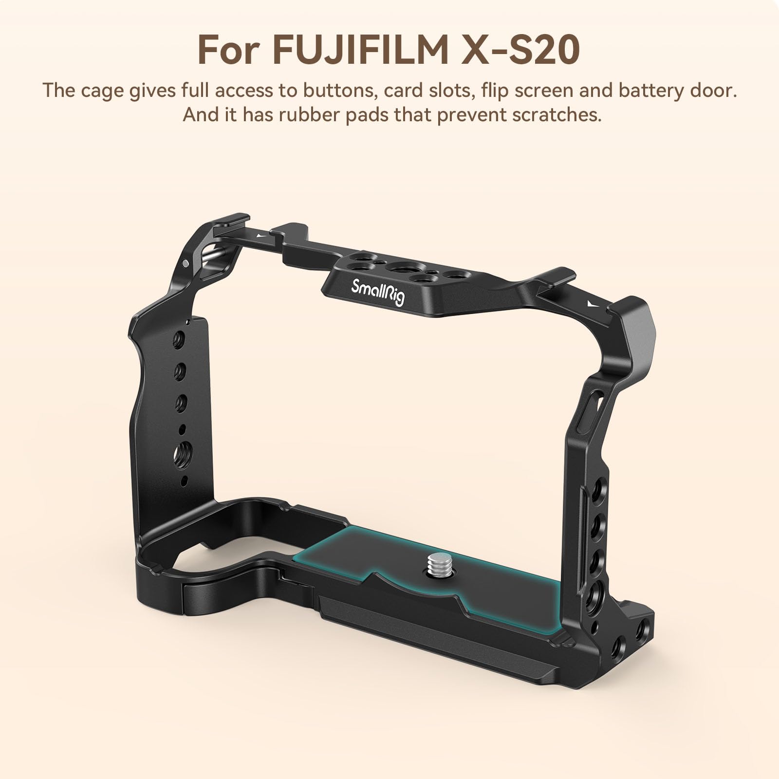 Smallrig Bundle: Camera Cage For Fujifilm X-S20 And Np-W235 Camera Battery