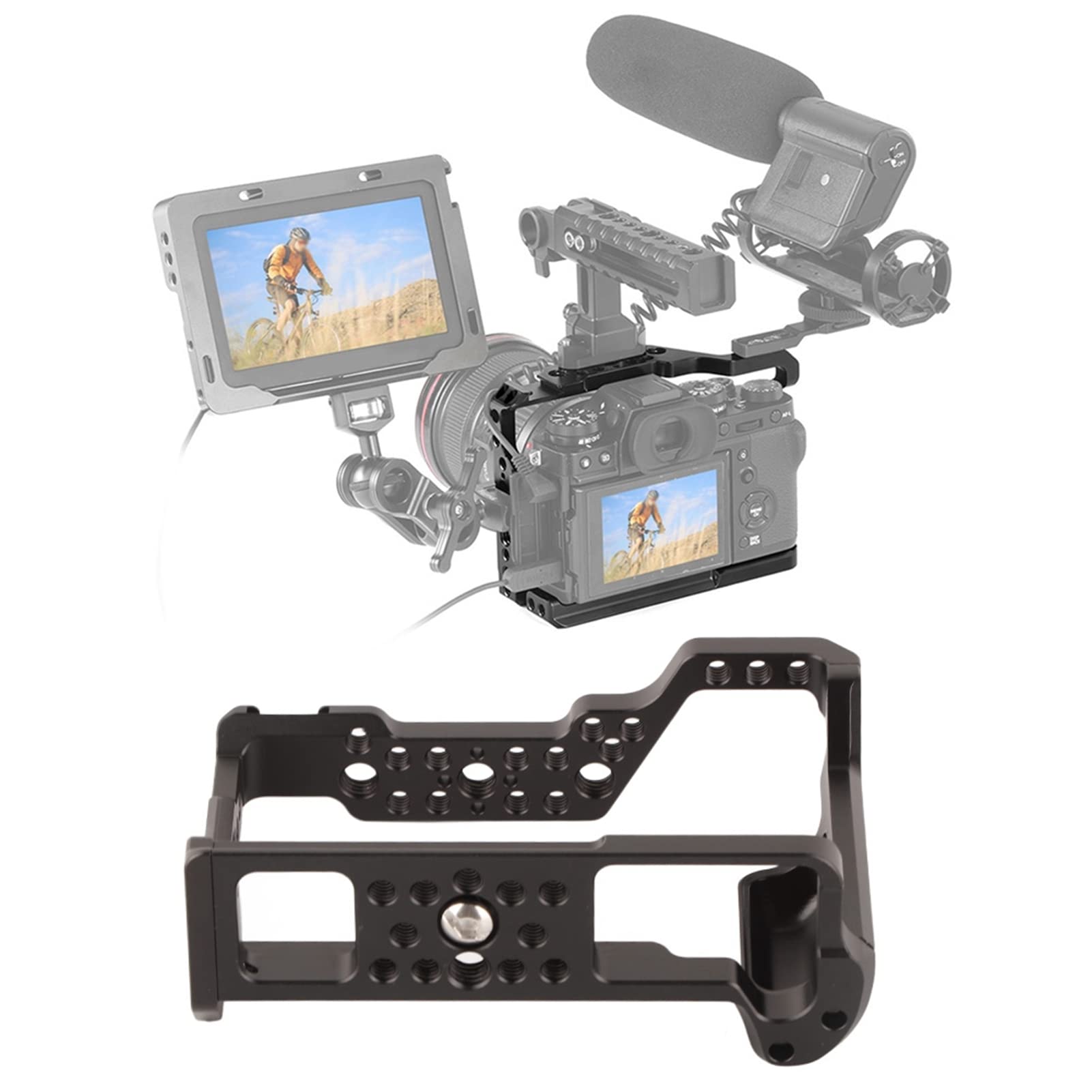 Pomya Camera Cage For /, Cnc Machining Vertical Shooting Photography Slrmirrorless Camera Stabilizer