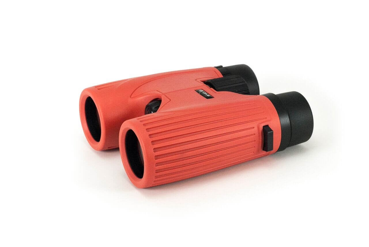 Lunt Solar Systems Red 8X32 Magnification Sunoculars, Compact & Portable White Light Solar Binoculars For Teens & Adults, Safe Solar Viewing, Observing Sunspots, Eclipses, And Planetary Transits