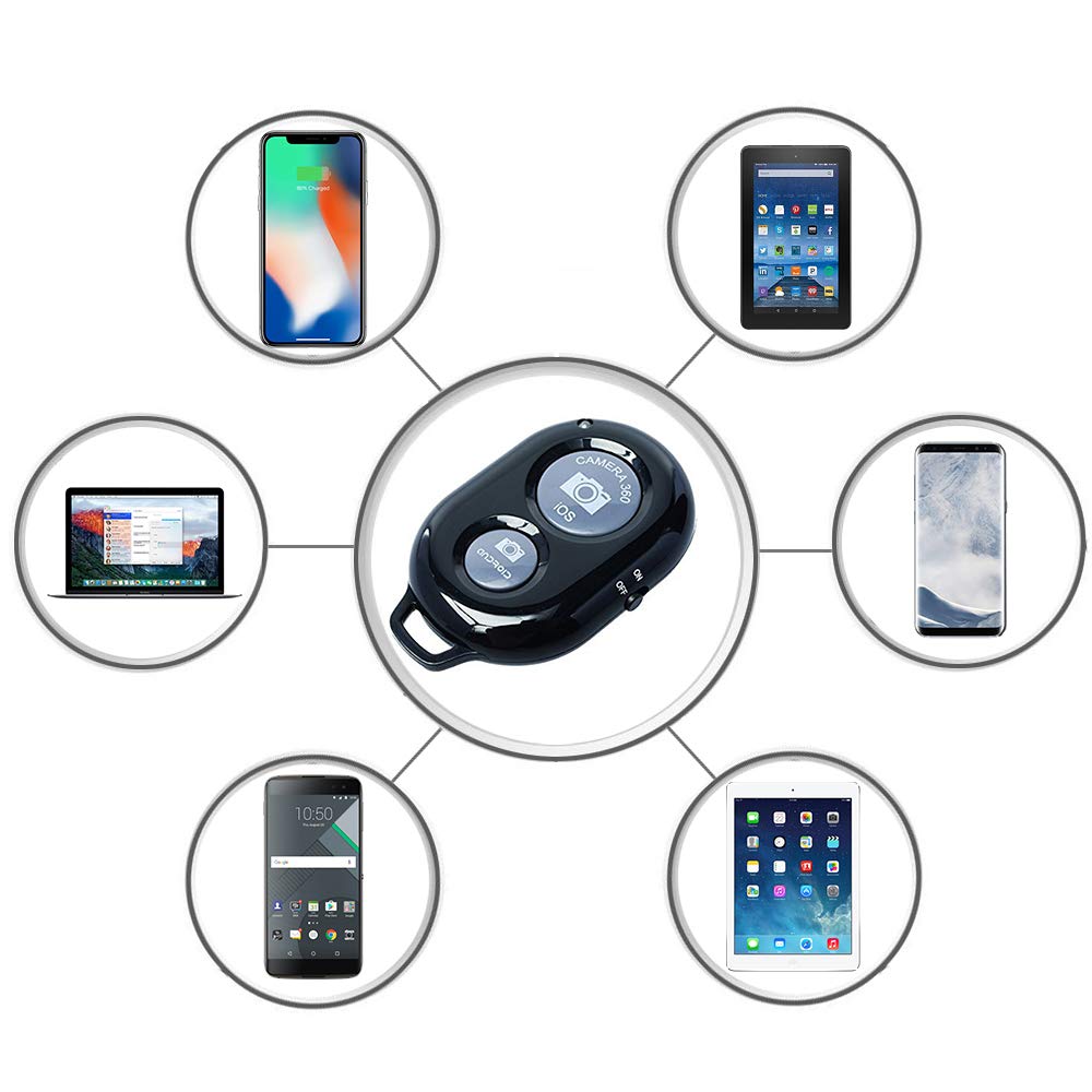 Ecostconnection 60" Pro Series Professional Camera Tripod And Universal Rotating Smartphone Mount For All Iphone And Android Smartphones + Microfiber Cloth