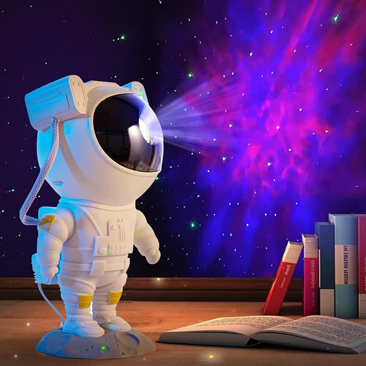 Fitzladd Star Projector Galaxy Night Light, Tiktok Astronaut Space Projector, Starry Nebula Ceiling Led Lamp With Timer And Remote, Kids Room Decor Aesthetic,  For Christmas, Birthdays, Valentine'S Day