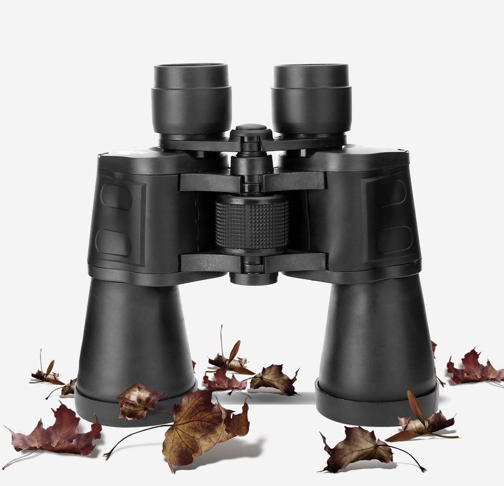 Nuzamas 20X50 Binoculars, Compact Waterproof Design, High Definition, Fast Focusing, Fmc Green Film, Telescope For Bird Watching Camping Fishing Hunting Travel Football Games Outdoor Concert