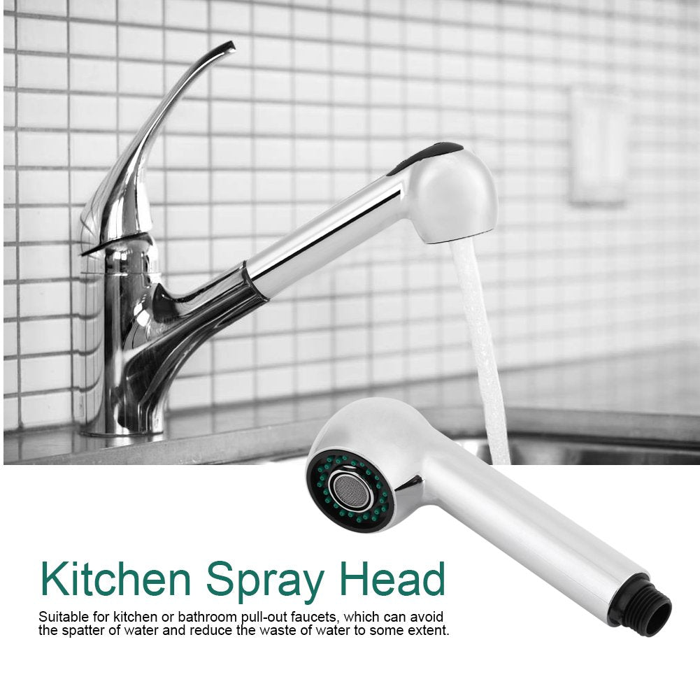 Fdit Kitchen Faucet Bathroom Tap Pull-Out Faucet Nozzle Sink Faucet Spray Sprayer Spout Setting Replacement Part