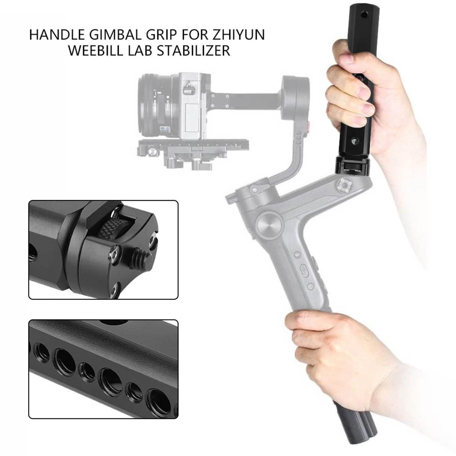Agatige Handle Gimbal Grip, Adjustable Sling Handle Grip Top Handle Handheld Handlebar Gimbal Stabilizer Extendable Sling Grip For Photographic Equipment Camera