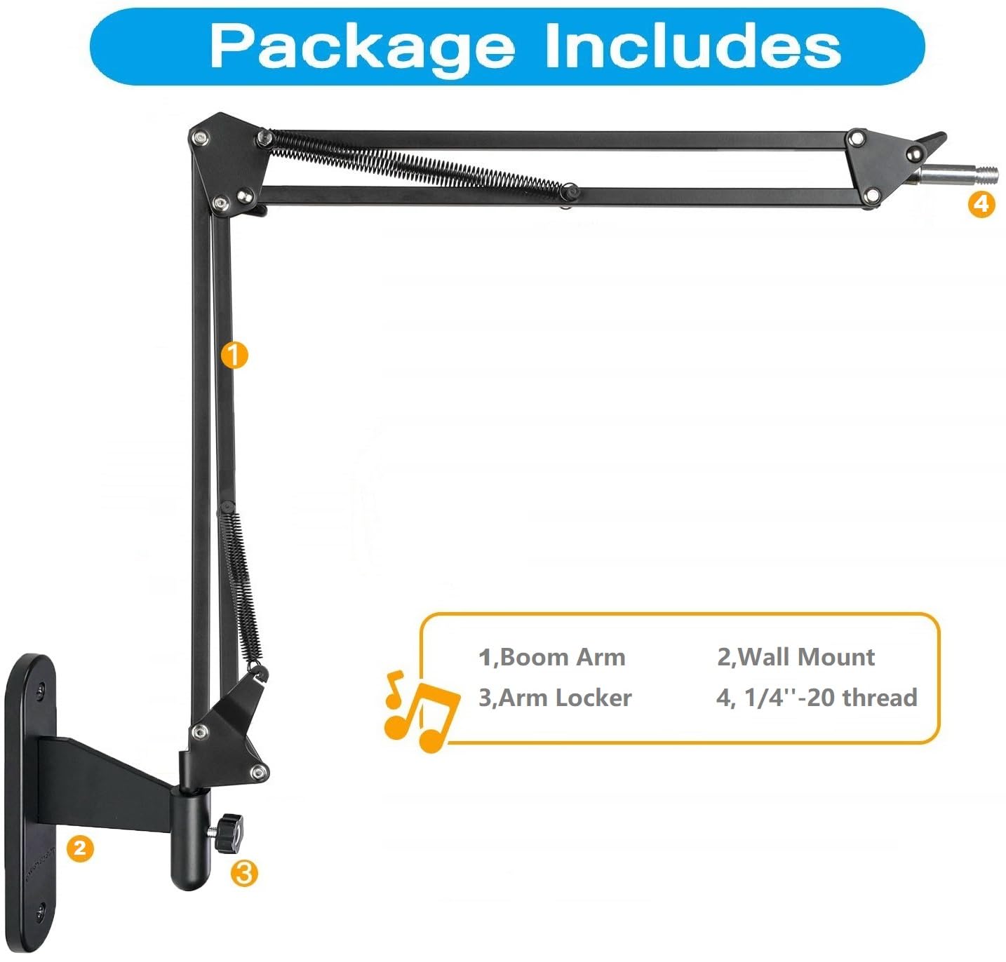 Acetaken Webcam Wall Mount Holder Stand For Logitech C920 C922 C930 Streamcam C925E C615,Mx Brio,Brio 4K, Brio 500 Webcams