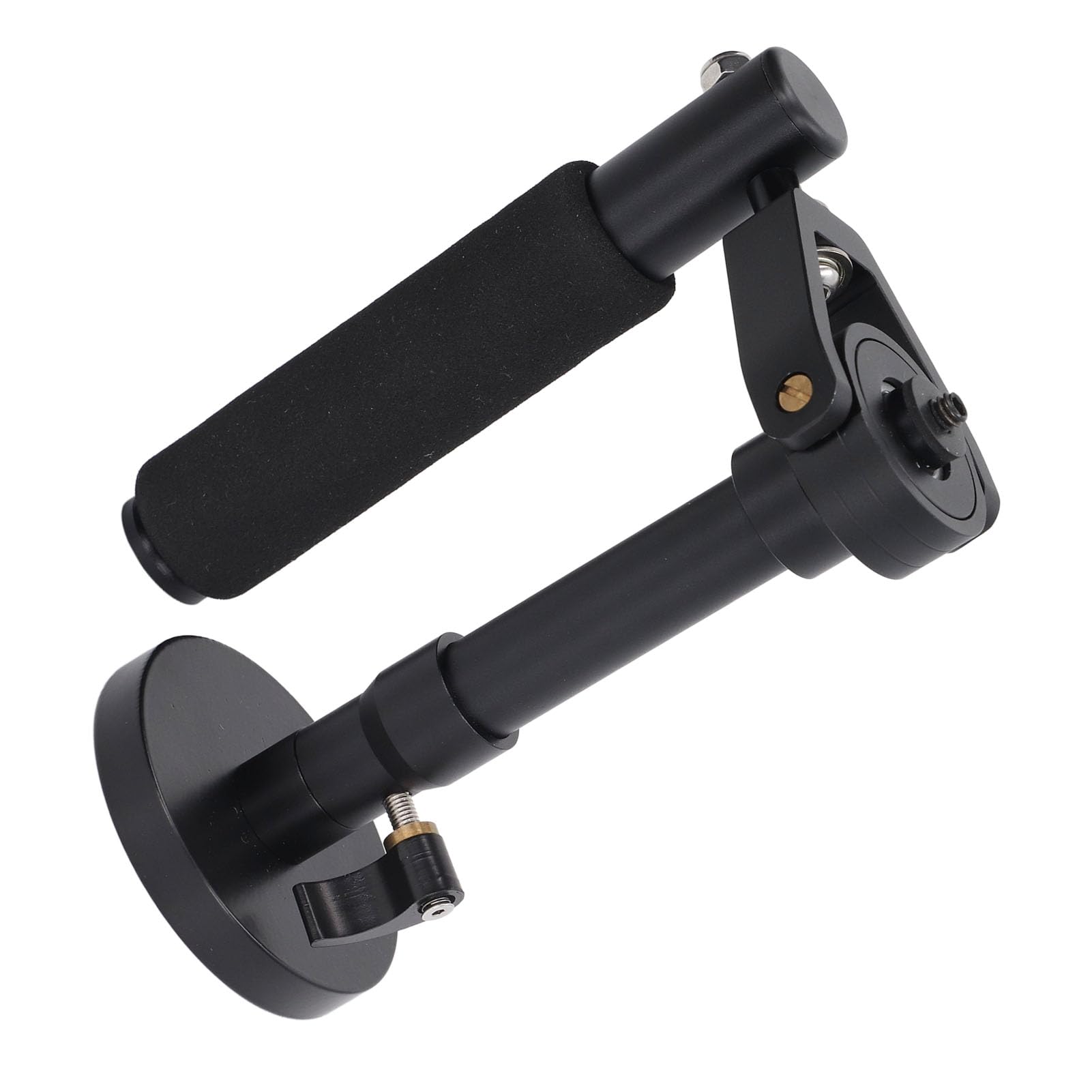 Denash Micro Balancing Camera Stabilizer, Height Adjustable Smooth Telescopic Hand Stabilizer, 3 Axis Handle, 1/4 Screw Port For Dslr