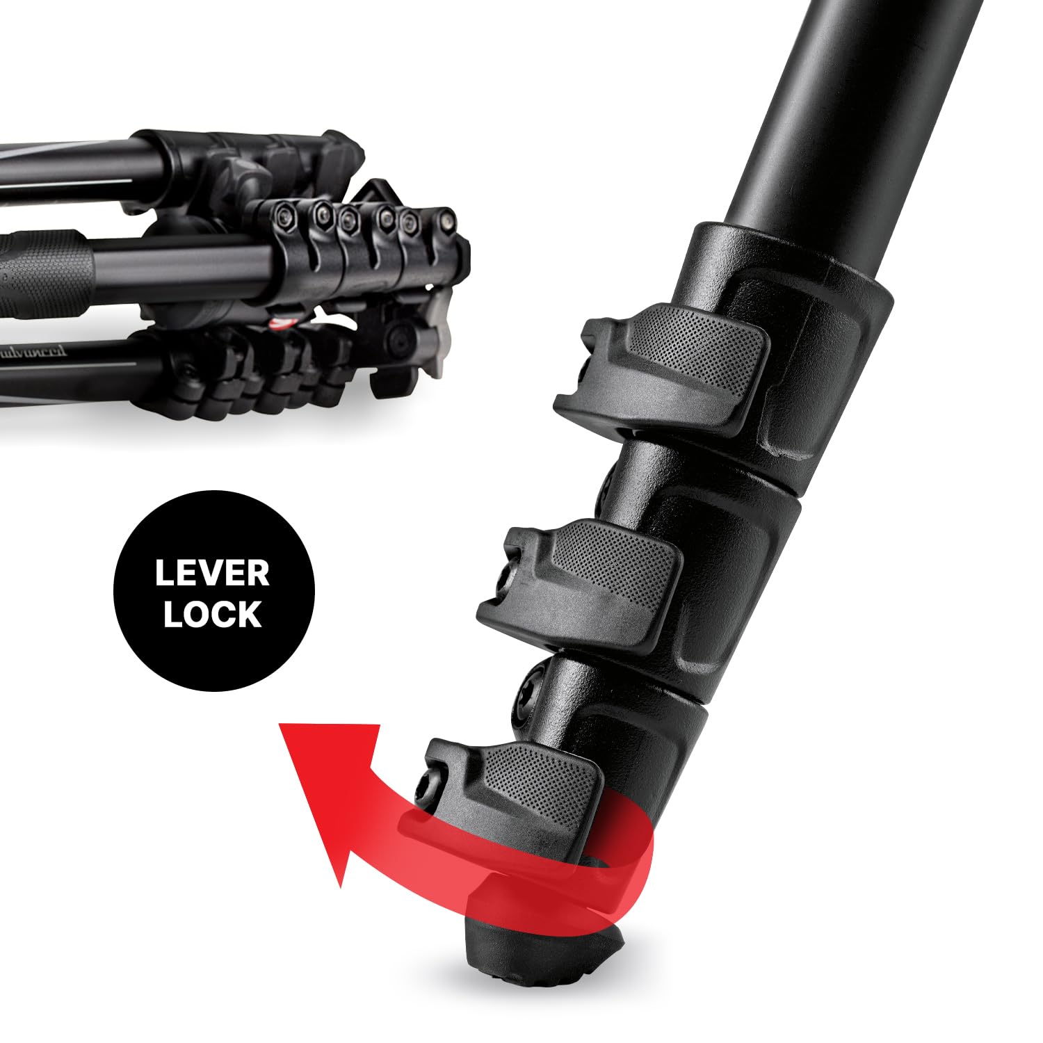 Manfrotto Be Advanced Camera Tripod With Lever Closure, Portable And Compact Travel Tripod Kit With Ball Head, Aluminum Tripod For Dslr Reflex And Mirrorless Cameras, Camera Accessories