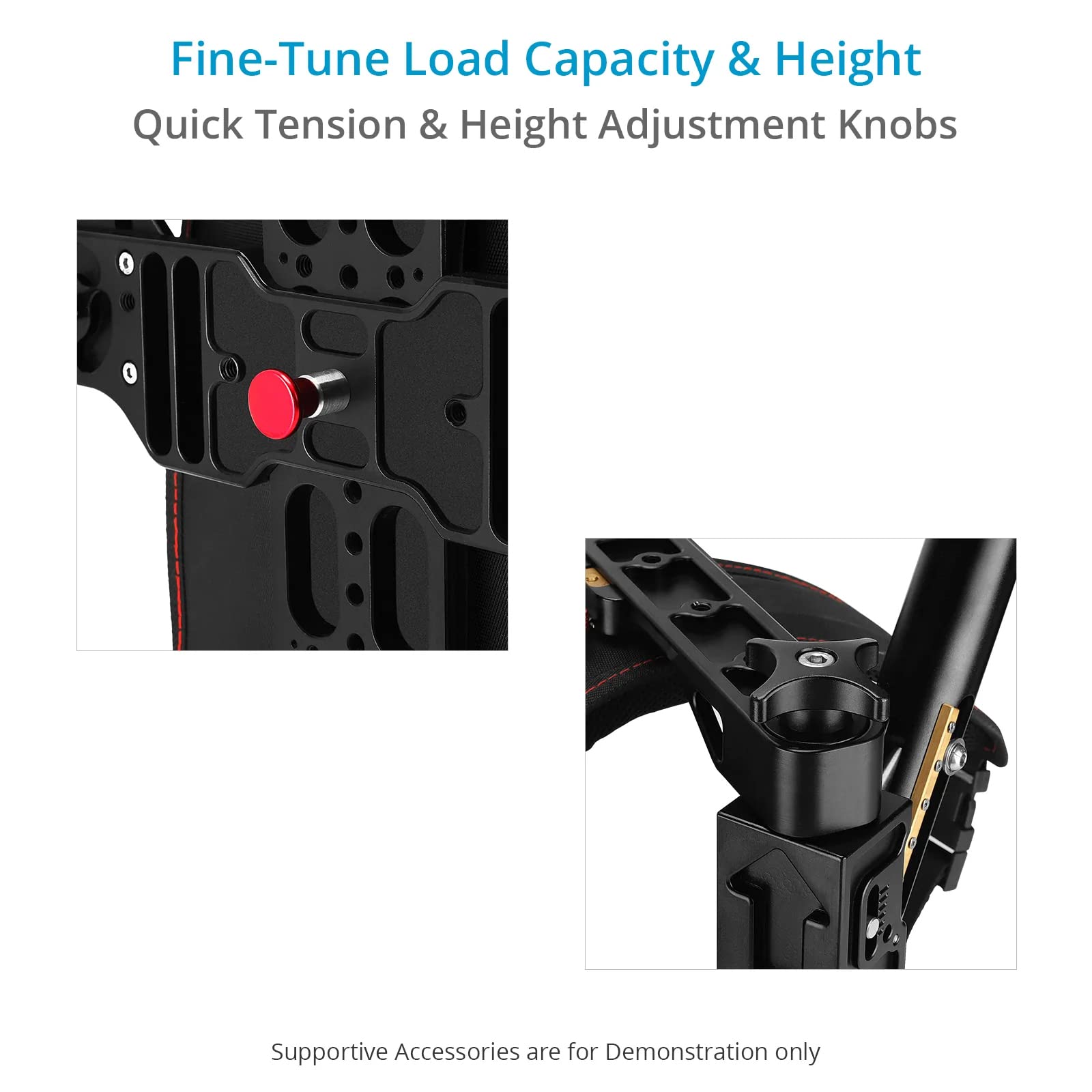 Proaim Gimbal-Bird Body Support Rig For 2-Axis / 3-Axis Camera Gimbals. Supports Top Handle-Bar & Ring-Based Gimbals & Payload Range: 5-15Kg/11Lb-33Lb (P-Gbd-01)