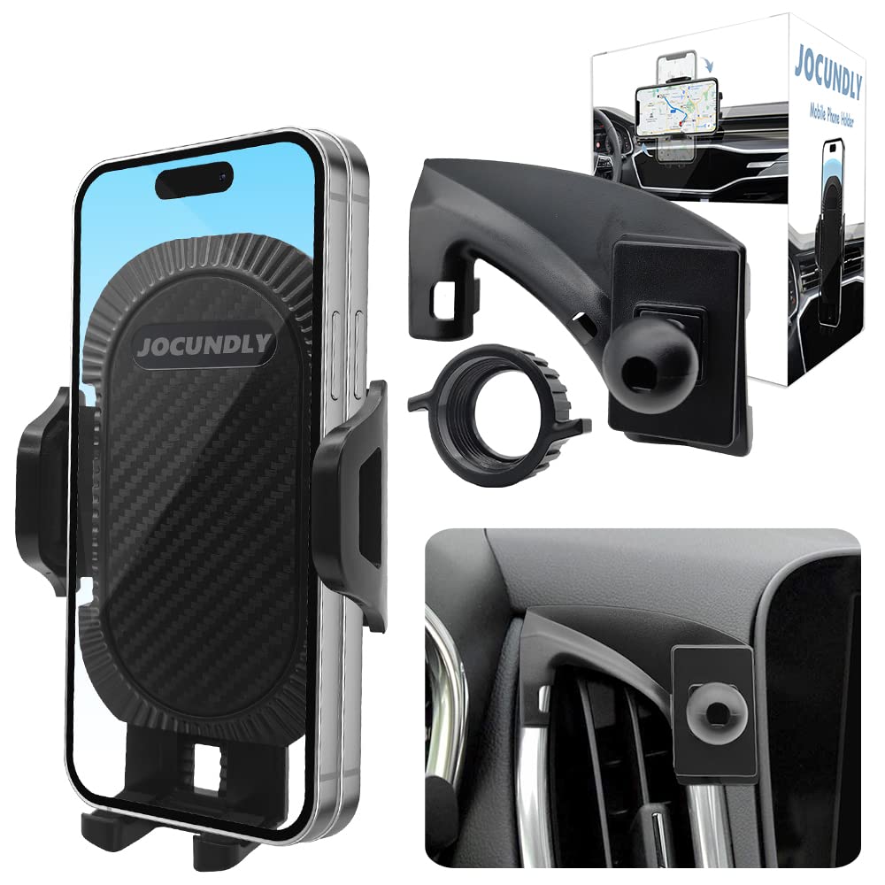 Jocundly Car Phone Mount For 2018- Chevrolet Equinox Chevy [Thick Case Friendly] Mobile Phone Holder Cell Navigation Bracket Air Vent Auto Accessories Cradles, All Phones