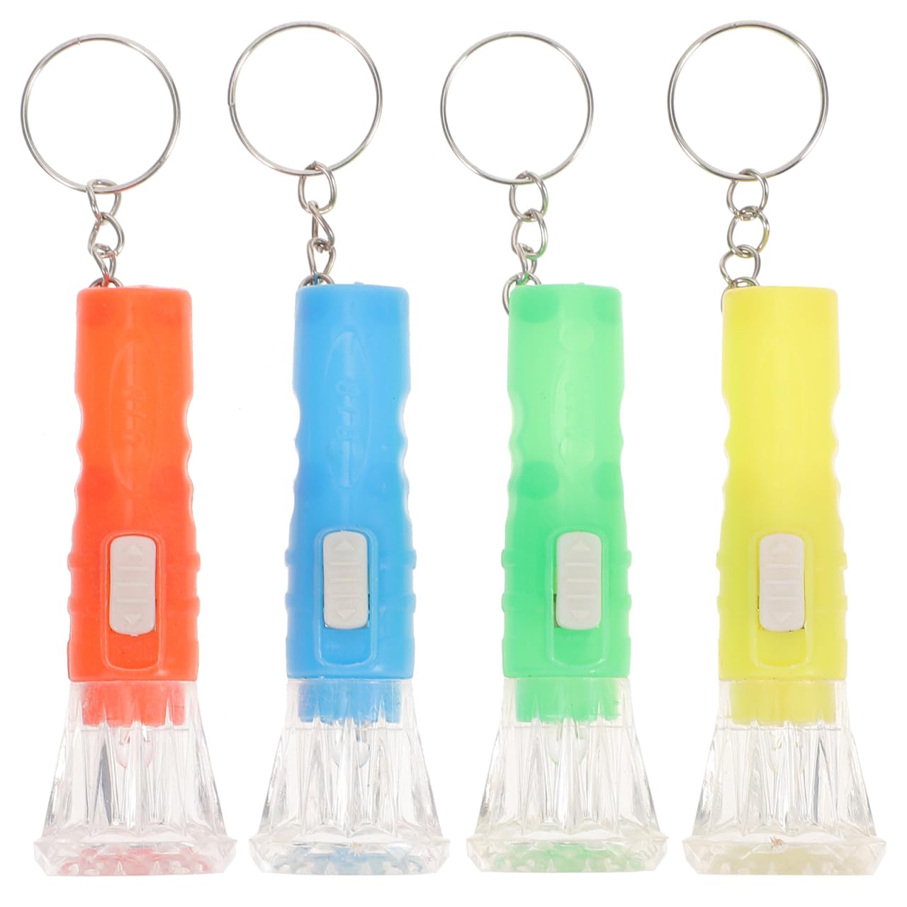 Homsfou Portable Hand Lamp: Mini Pocket Keychain Flashlight For Everyday Use – 10Pcs Bulk Set For Outdoor & Travel & Camping Use