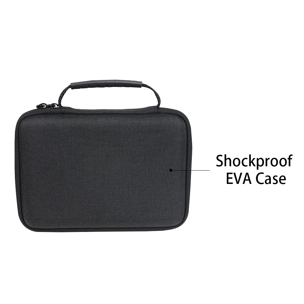 Evanice Dji Om5 Case, Portable Eva Carrying Case For Smartphone Stabilizer Dji Om 5 And Accessories, Shockproof, Small And Light Protective Storage Om 5 Bag For Men And Women
