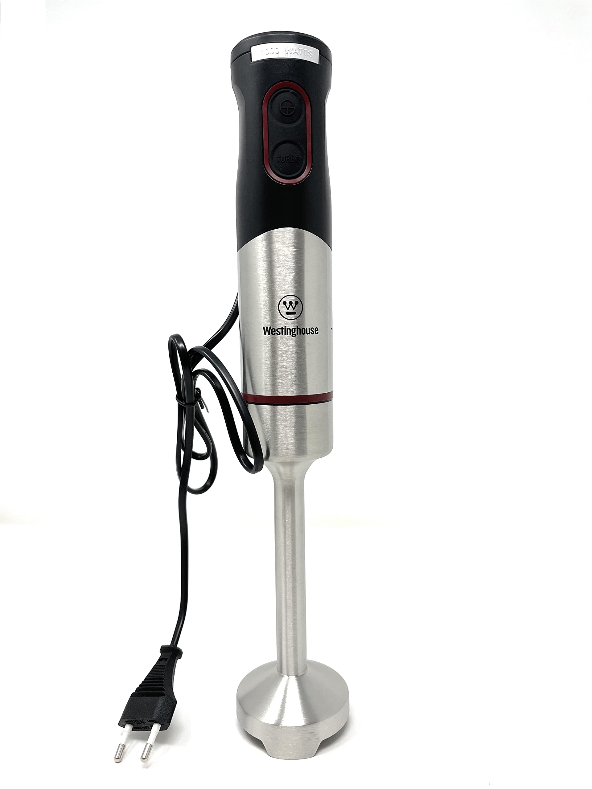 Westinghouse 220 Volt Hand Blender 1000W 3 In 1 Hand Blender Includes Blending Shaft, 500 Ml Chopper Bowl, 700 Ml Beaker And Whisk-220V 240V (Not For Use In Usa)