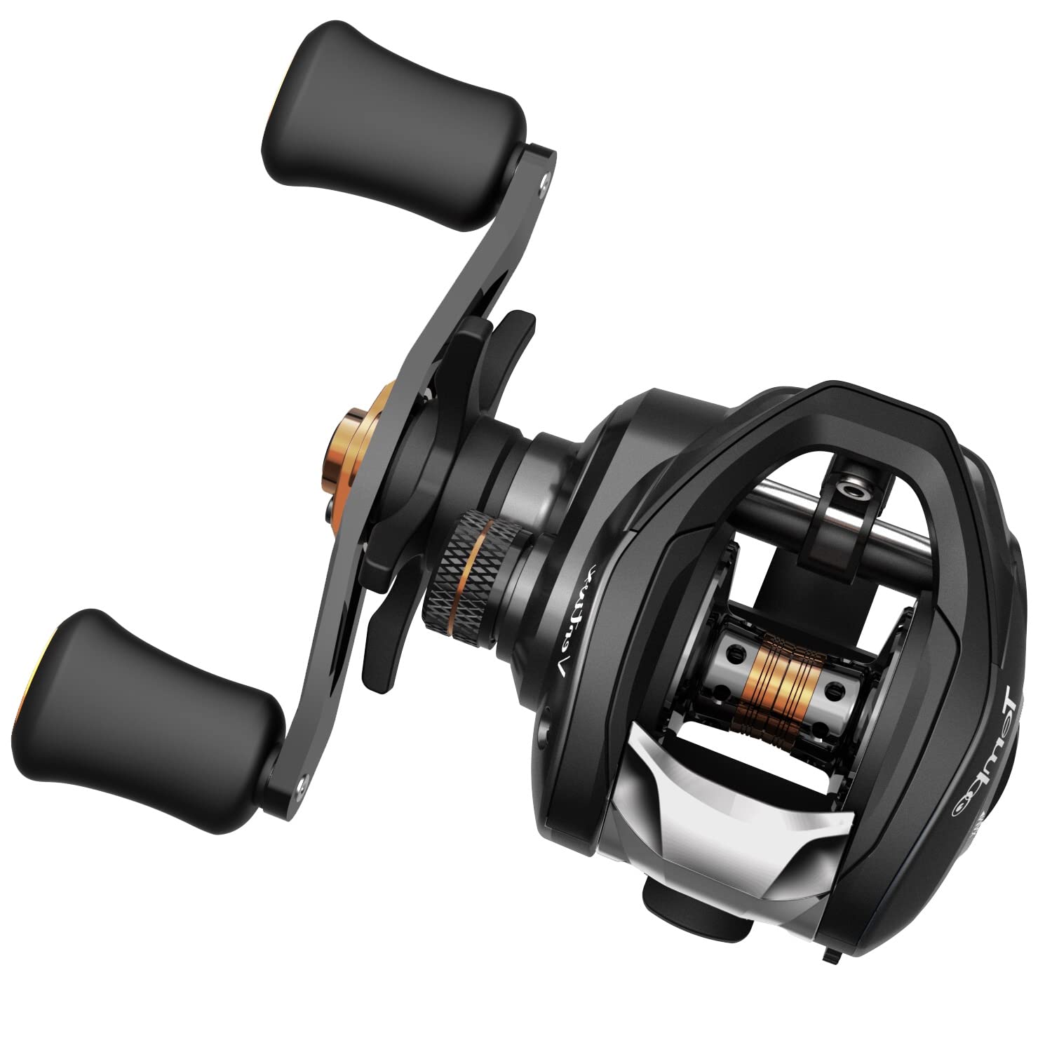 Tempo Baitcasting Reel  Vertix Lp, High-Tech Innovative Fishing Reel, 9+1 Ball Bearing,20 Lbs Carbon Fiber Drag,Powerful & Durable Casting Reel With 6.6:1 Gear Ratio