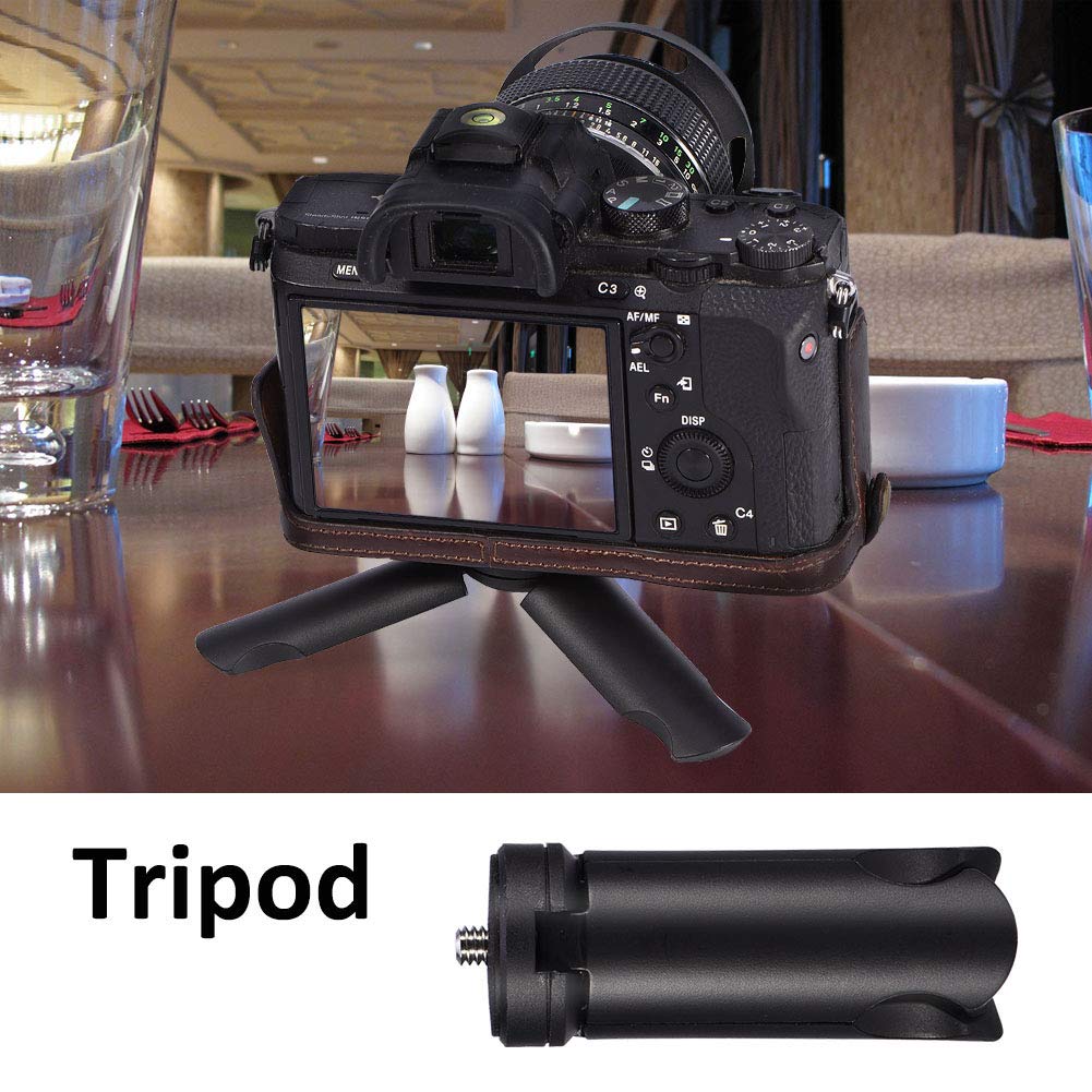 Ciciglow Portable Mini Tripod, Stand Mount For Selfie Sticks Smartphone Camera Black
