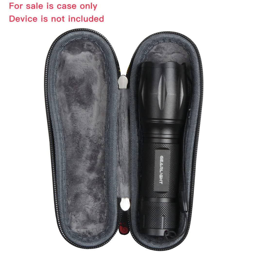 Hermitshell Hard Flashlight Case For Gearlight S1000 / Gearlight S1050 / Vont/Hausbell T6 / Binwo T6
