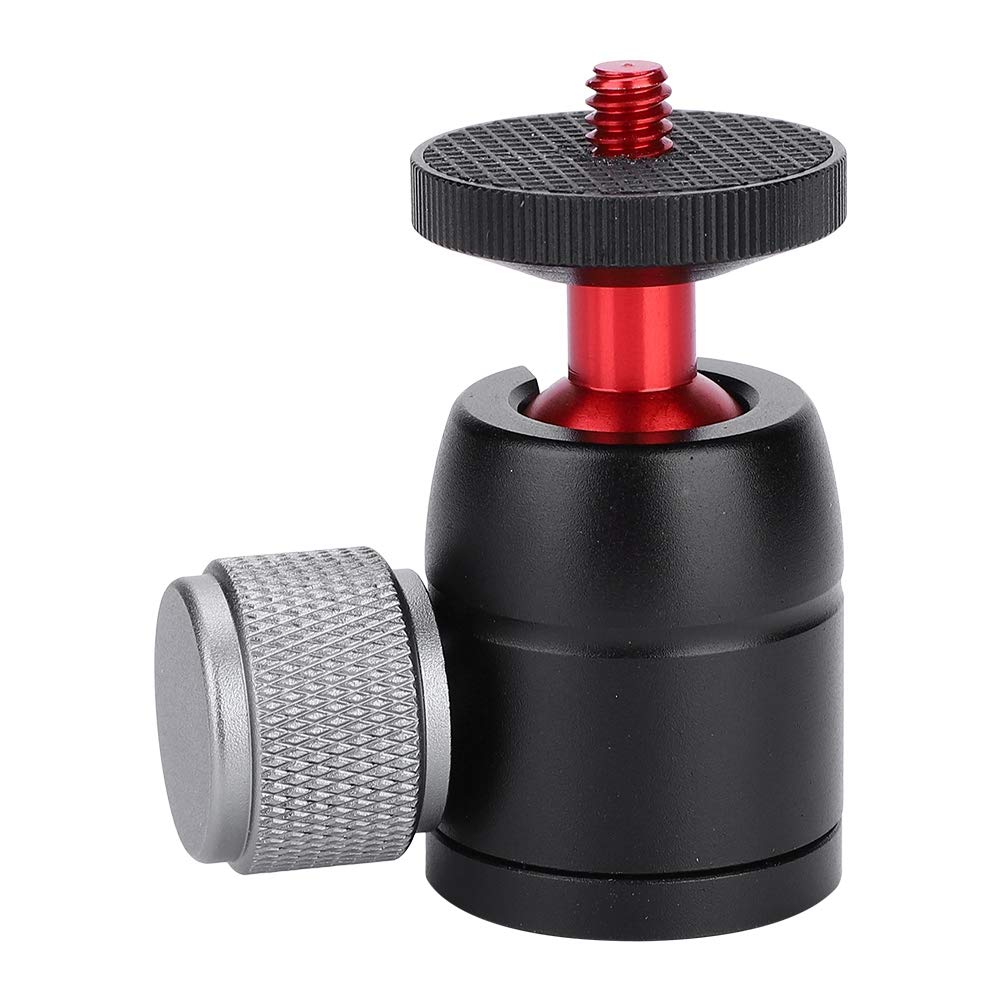 Fydun Ball Head Swivel Mini Ball Head Mount For Mirrorless Sports Camera Mobile Phone Holders Trs Light Stands Flash With 1/4 Screw Aluminum Alloy 360°