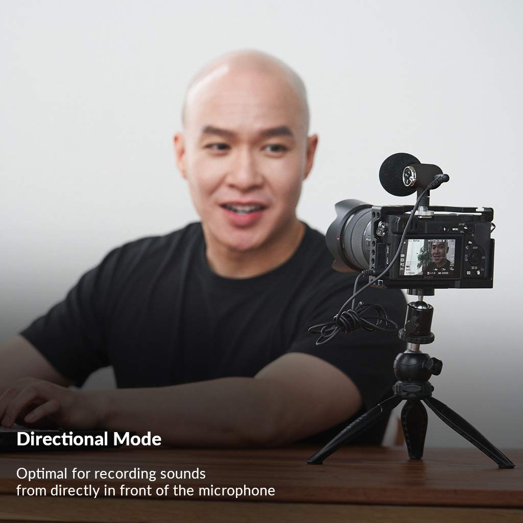 Orangemonkie / Q-Mic (All-In-One Asmr Direct Omni 360° Microphone, 2 Tripod, 4 Cables, Phone Holder, Case) / Smartphone, Dslr Video Recording Kit For Youtube, Tiktok, Vlogging, Filmmaker
