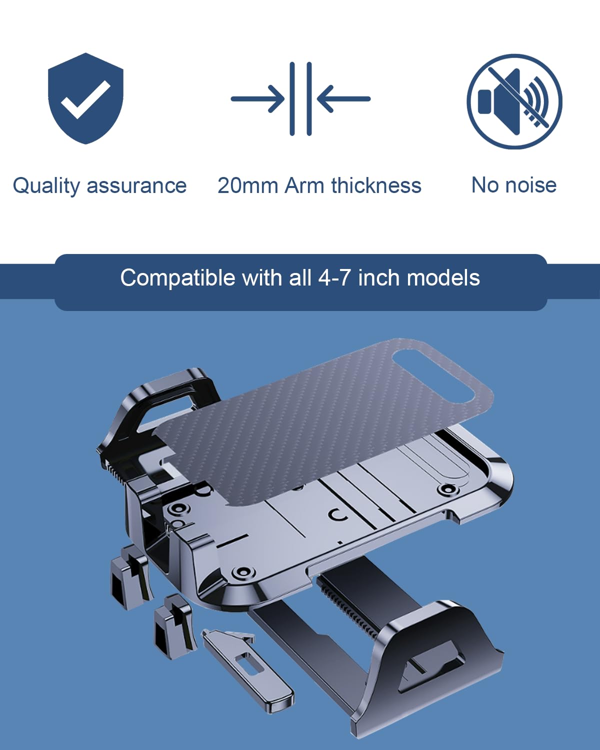 Oricarmes Civic Phone Mount Civic Phone Holder For   Civic Accessories Custom Fit For     Civic Compatible For All Cell Phones