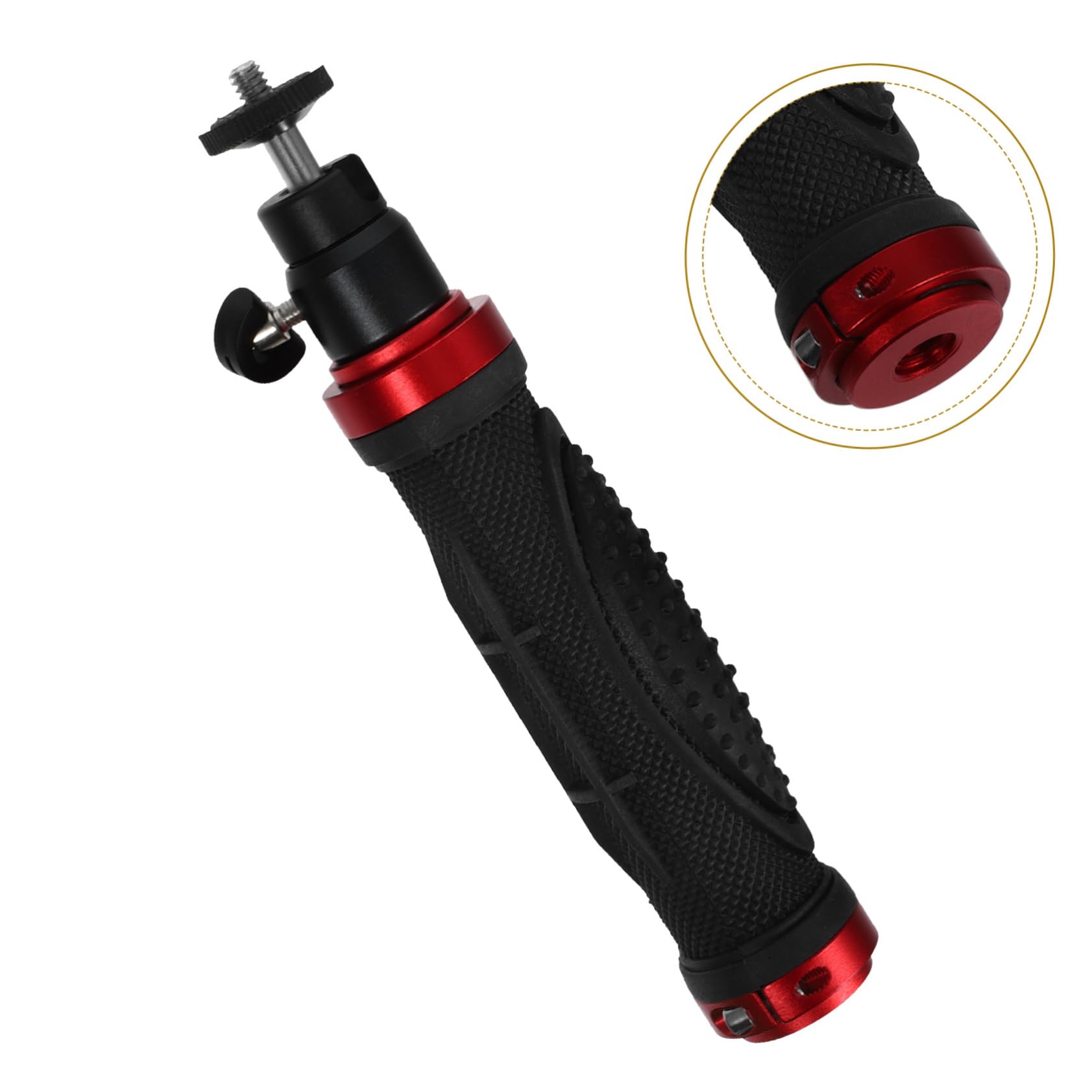 Osolady 4Pcs Universal Camera Handle Grip Stabilizer Mount For Camcorder Phone (Aluminum Non-Slip)