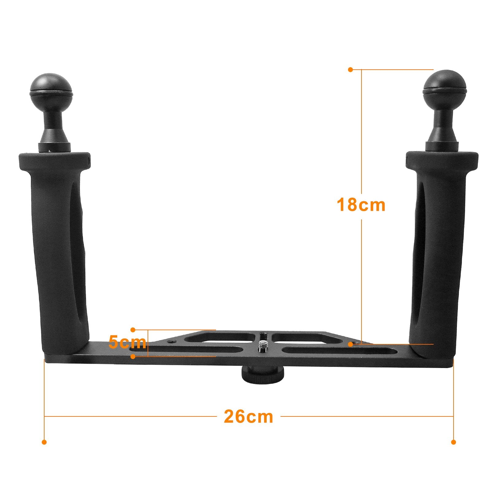 Fd D&F Hand Grip Aluminum Alloy Stabilizer Gimbal For Dslr Camera Action Camera, Video Film Movie Making Kit For Hero 12/11/10/9/8/7/6 Canon Nikon Pentax Olympus