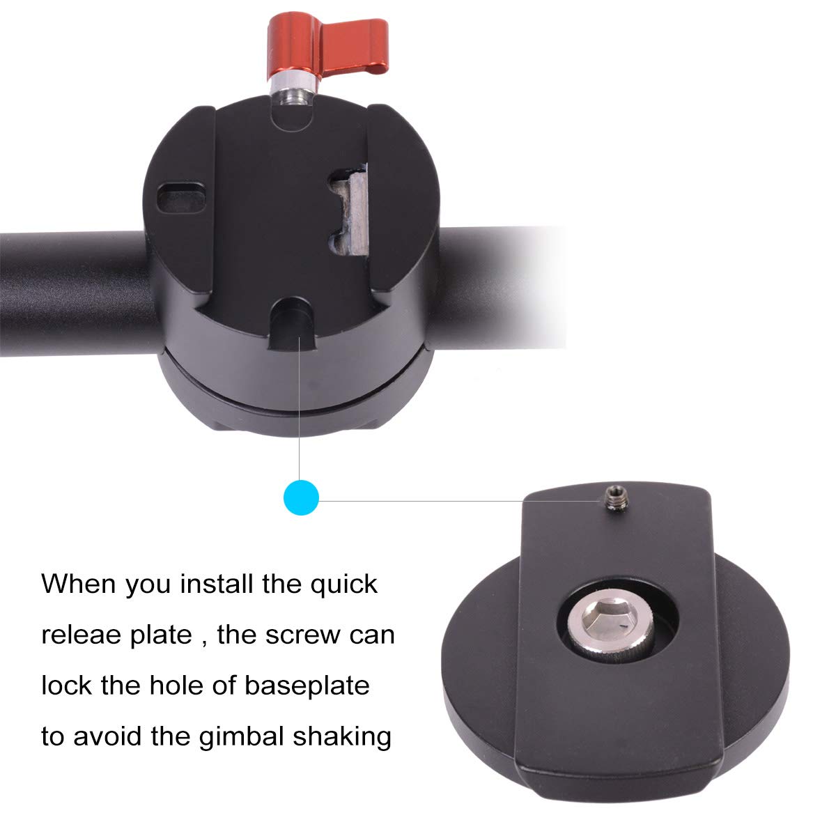 Df Digitalfoto Universal Handheld Ring For Crane 3S,Magic Ring Rig Compatiable With Dji Ronin S/Sc,Zhiyun Crane 2/2S Weebill Lab For Easyrig Vest