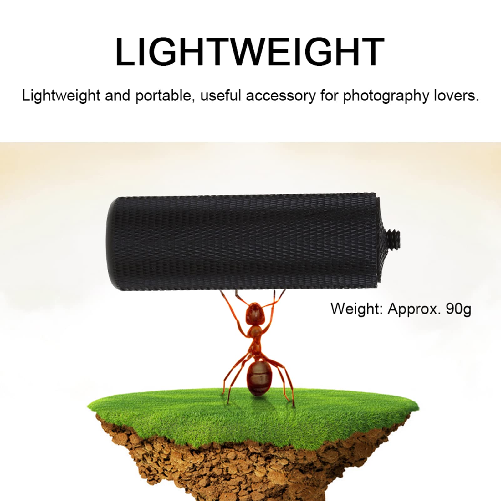 Denash Tripod Extension Rod,Adjustable Telescopic Pole Monopod Accessory,Camera Tripod Mount Extender For Desk Tripod Stabilizer