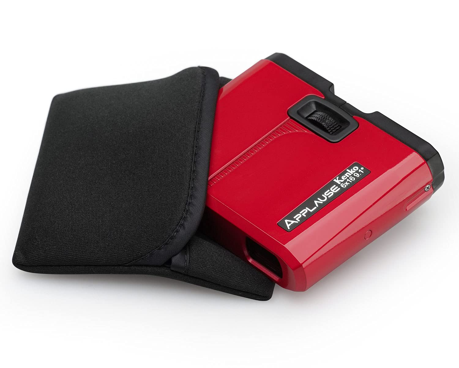 Kenko 012413 Applause Binoculars, 6 X 16, Red, Daha Prism Type, 6X, 16 Caliber, Thin, Lightweight, Full Multi-Coating