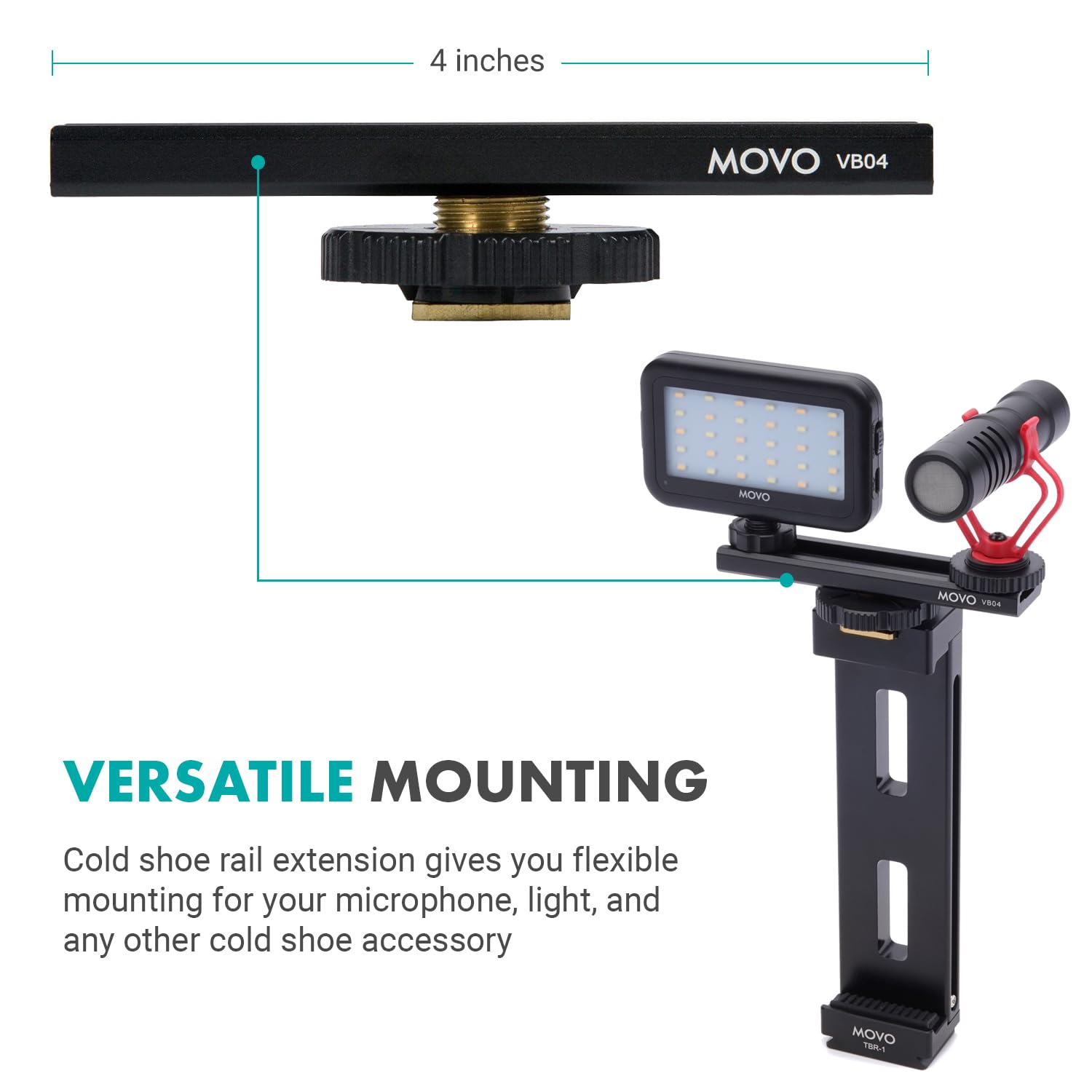 Movo Tablet Vlogging Kit For Ipad - Ipad Vlogging Kit With Tablet Holder, Full Size Tripod, Microphone, Led Light, Cold Shoe Extension - Youtube Starter Kit With Ipad Tripod Mount For Video Recording