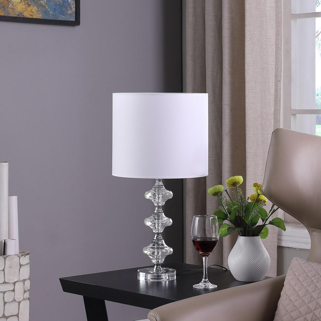 Nicbex Holly-Tl-00087-Dx Table Lamp, 22.5Inch, Chrome