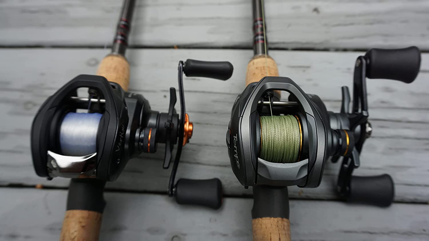 Tempo Baitcasting Reel  Vertix Lp, High-Tech Innovative Fishing Reel, 9+1 Ball Bearing,20 Lbs Carbon Fiber Drag,Powerful & Durable Casting Reel With 6.6:1 Gear Ratio