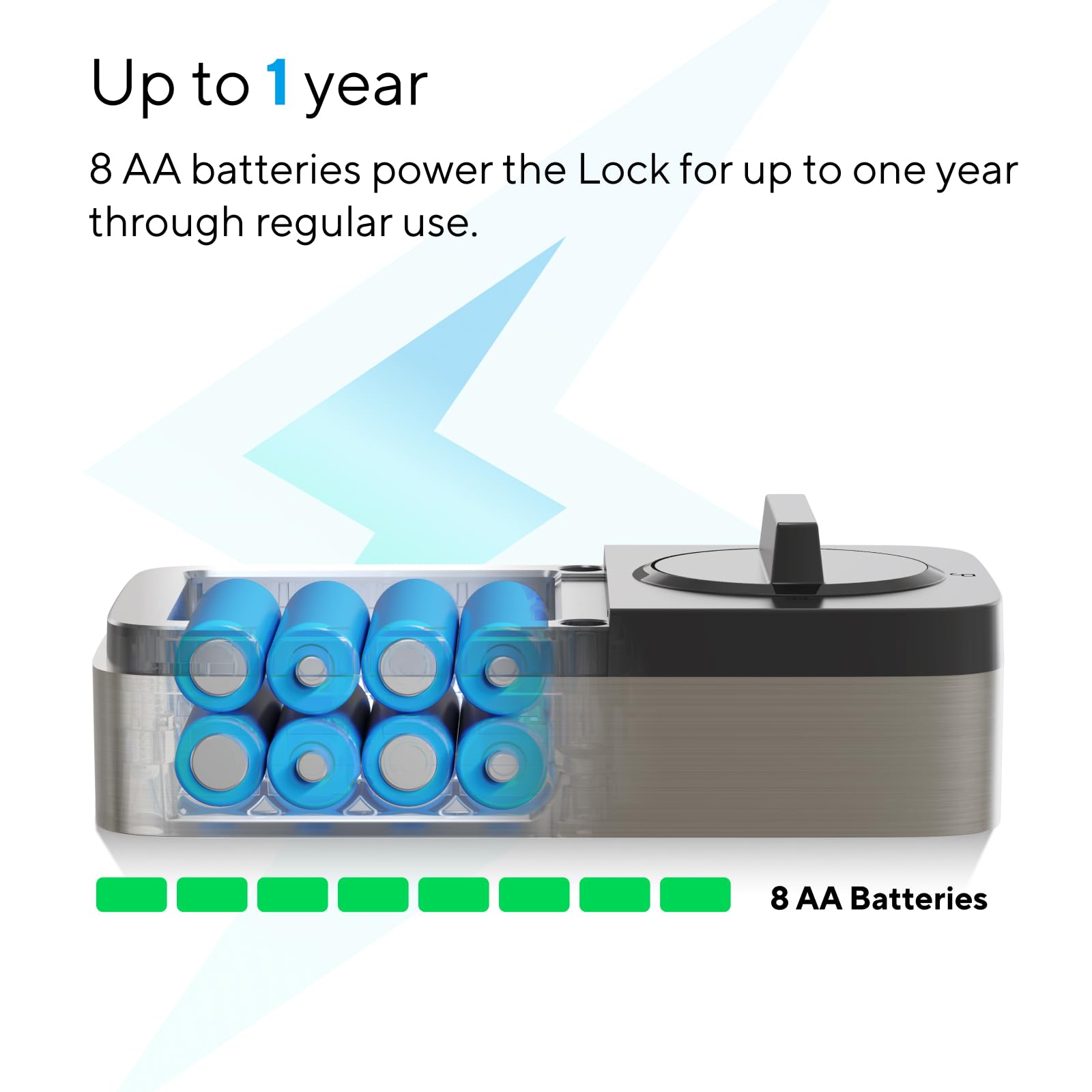 Ultraloq Bolt Fingerprint Smart Lock - Works With Apple Homekit - Built-In Wifi Keyless Entry Door Lock - Voice Control With Siri, Alexa, Google - Biometric Smart Door Lock - Smart Wifi Deadbolt