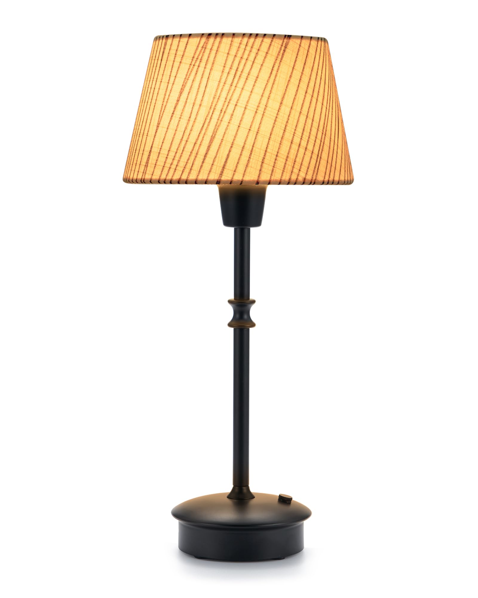 Depecal Rechargeable Cordless Table Lamp, 5200Mah Portable Small Battery Operated Lamp, 13" Dimmable Touch Bedside Night Light, Warm Ambient Lighting For Restaurant Bar Dining Patio Side End Table Kitchen