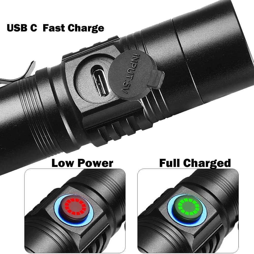 I0Do Rechargeable Blood Tracking Flashlight For Hunting At Night