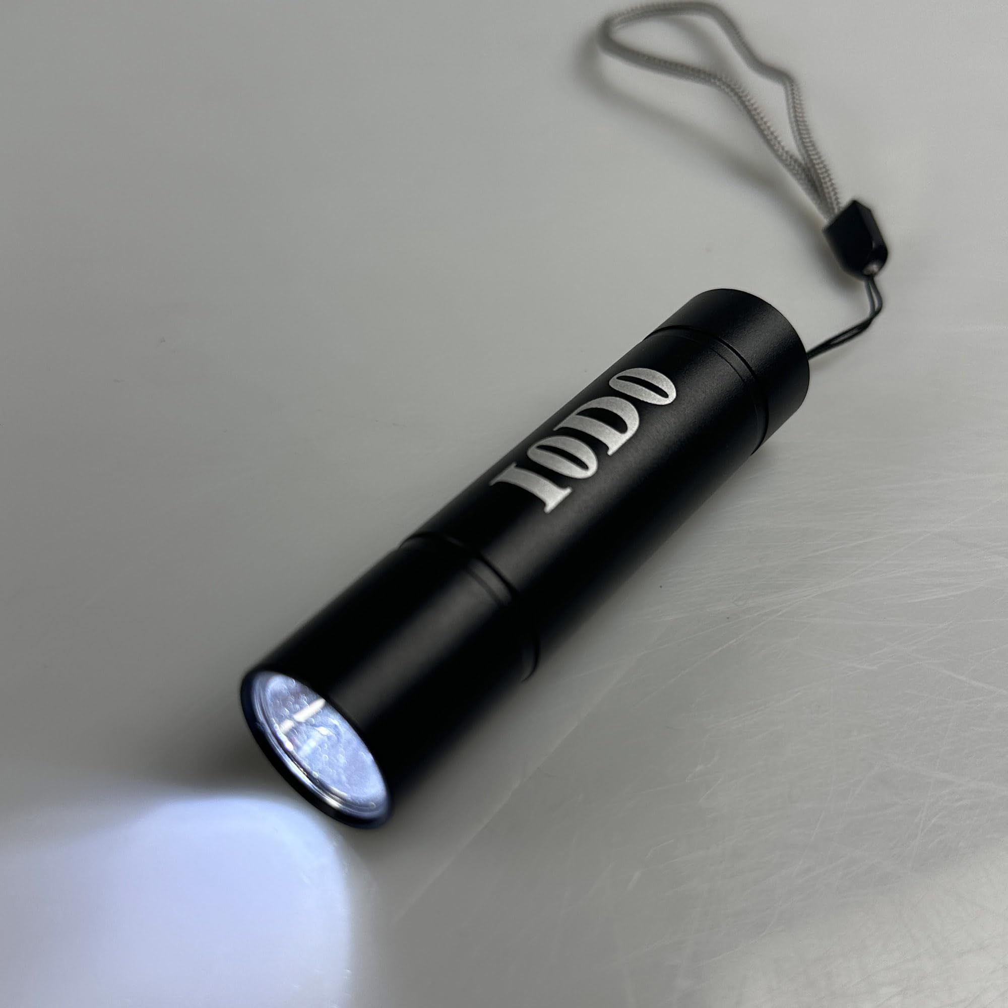 I0Do Rechargeable Usb-C Mini Keychain Light Super Bright 500Lm, Edc Pocket Flashlight With Lockout Mode,Emergency Night Light For Dog Walking,Inspection & Tactical