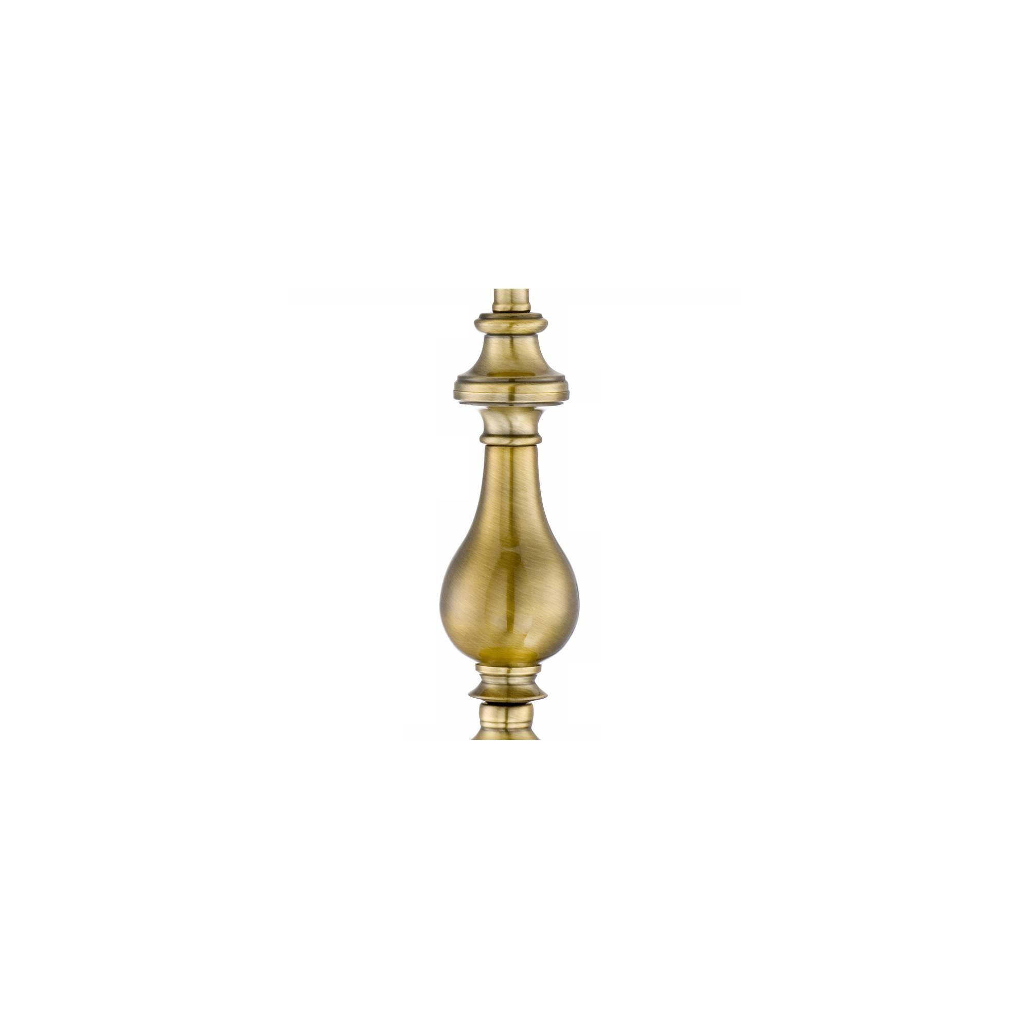 Regency Hill Traditional Style Table Lamp 26" High Antique Brass Gold Metal Candlestick White Tan Fabric Drum Shade Decor For Living Room Bedroom House Bedside Nightstand Home Office Family