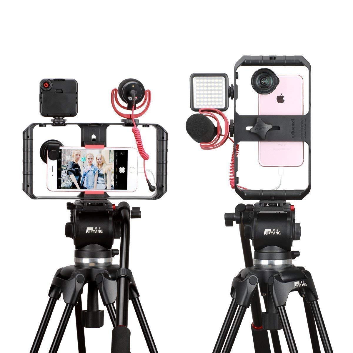 Ulanzi U200 Smartphone Video Rig With Light Bundle With U Rig Pro Video Rig