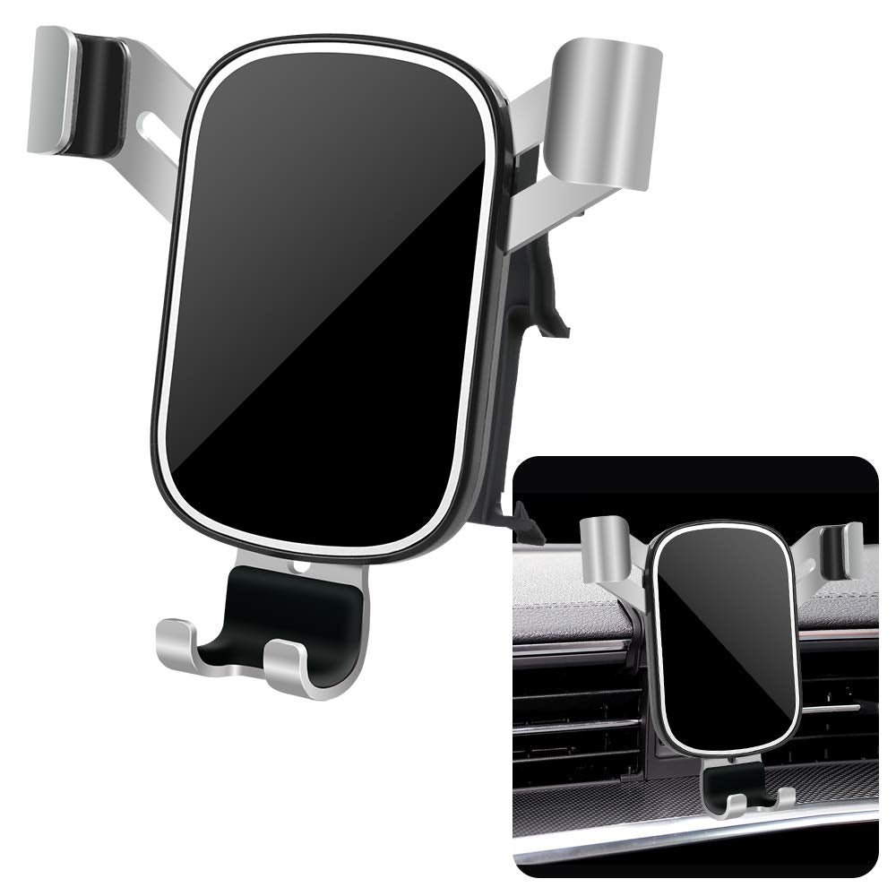 Musttrue Lunqin Car Phone Holder For Audi A6 A7 S6 S7 Rs6 Rs7 2019 2020      Auto Interior Accessories Best Phones Mount Cell Cellphone Mobile Cradle Charging Navigation Bracket Accessory