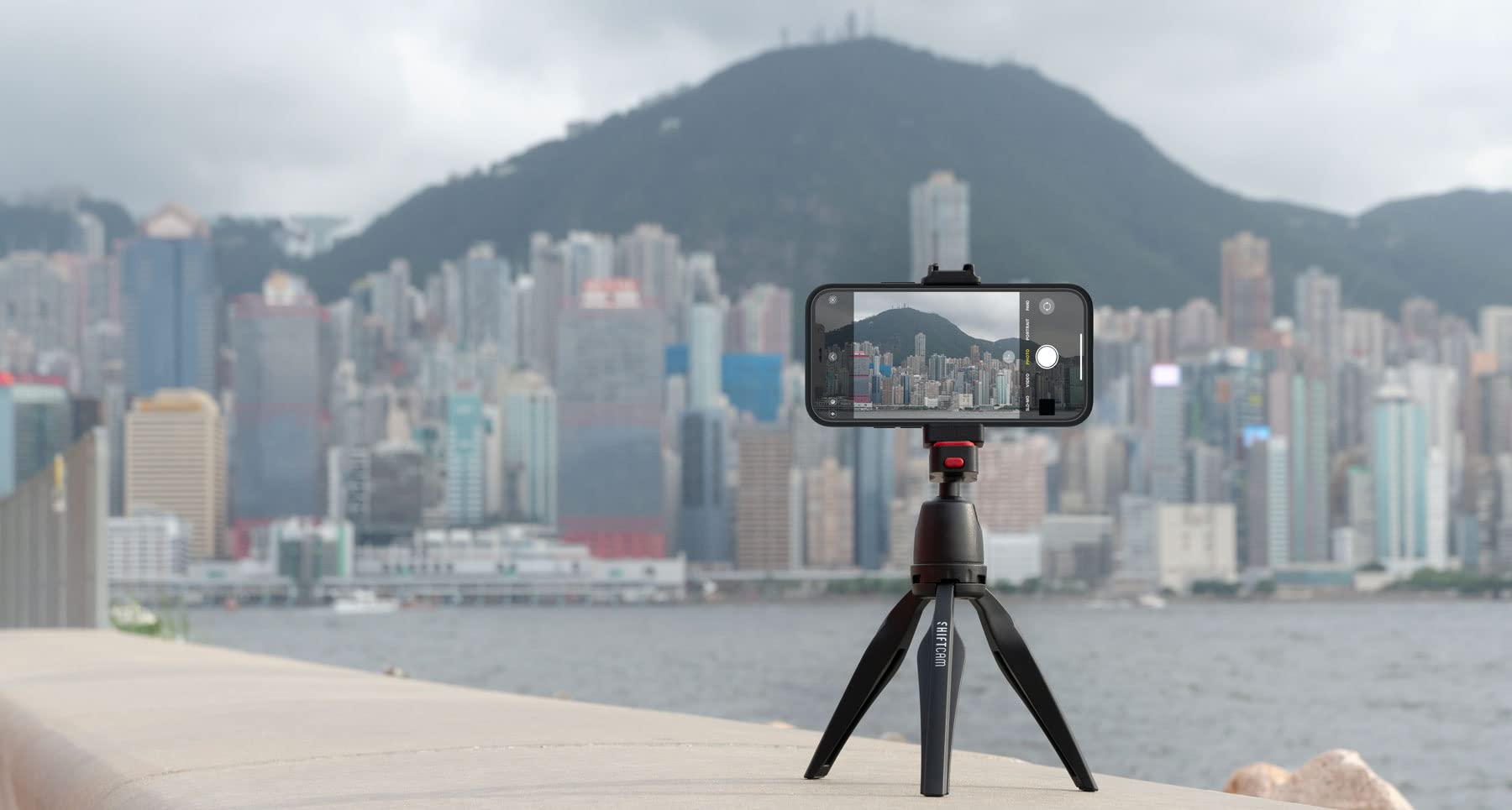 Shiftcam Travelpod Mini  Lightweight Versatile Tripod And Hand Grip  Add Stability To Content Creation On-The-Go  Adjustable Height Settings  Progrip Accessory