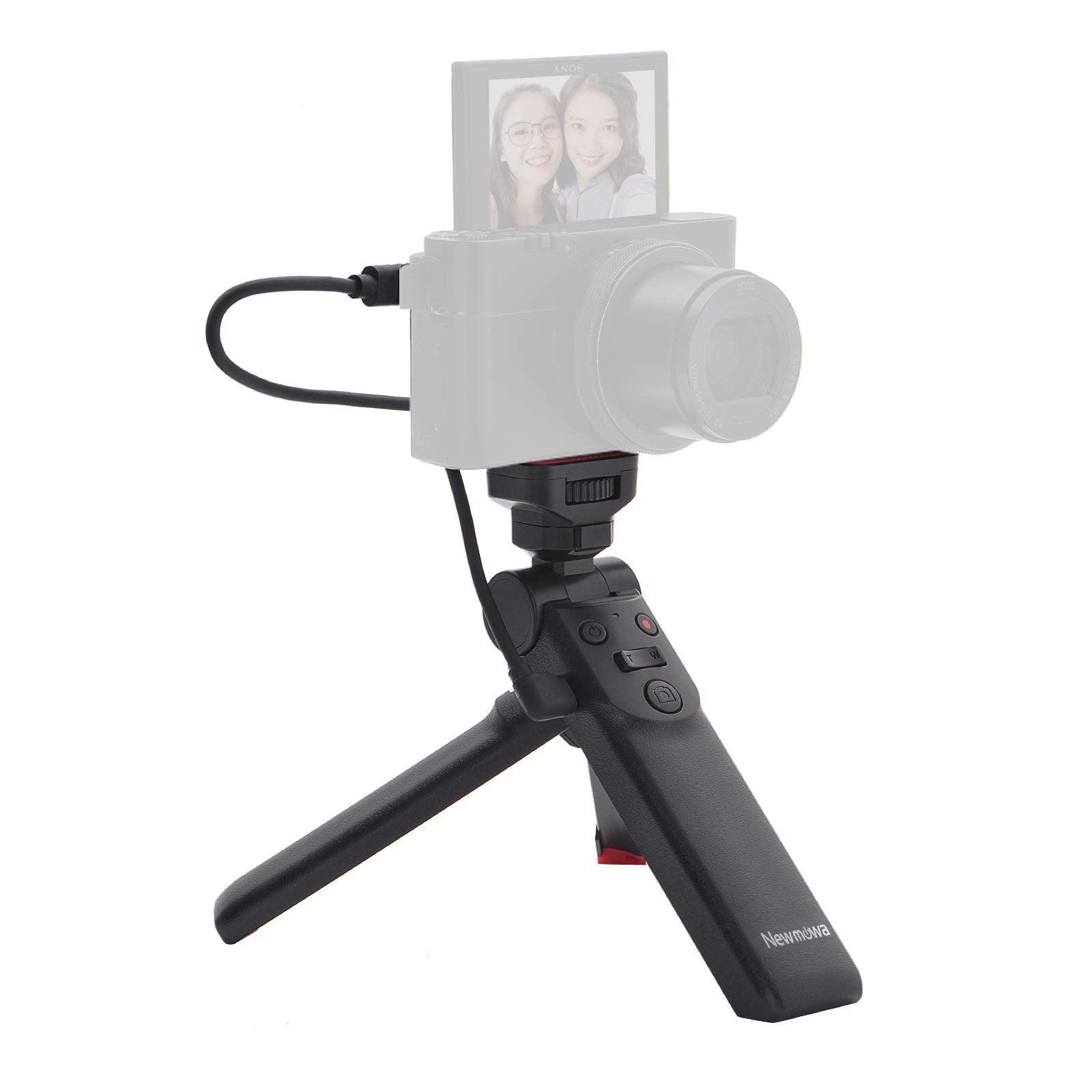 mowa Mini Shooting Grip Vlog Camera Grip For Sony Vlogger Grip For Sony Zv1 Rx100 Vii Rx100M2 Rx100M3 Rx100M4 Rx100M5 Rx100M7 A6000 A6100 A6300 A6400 A6500 A6600(Not For Zv-1F)